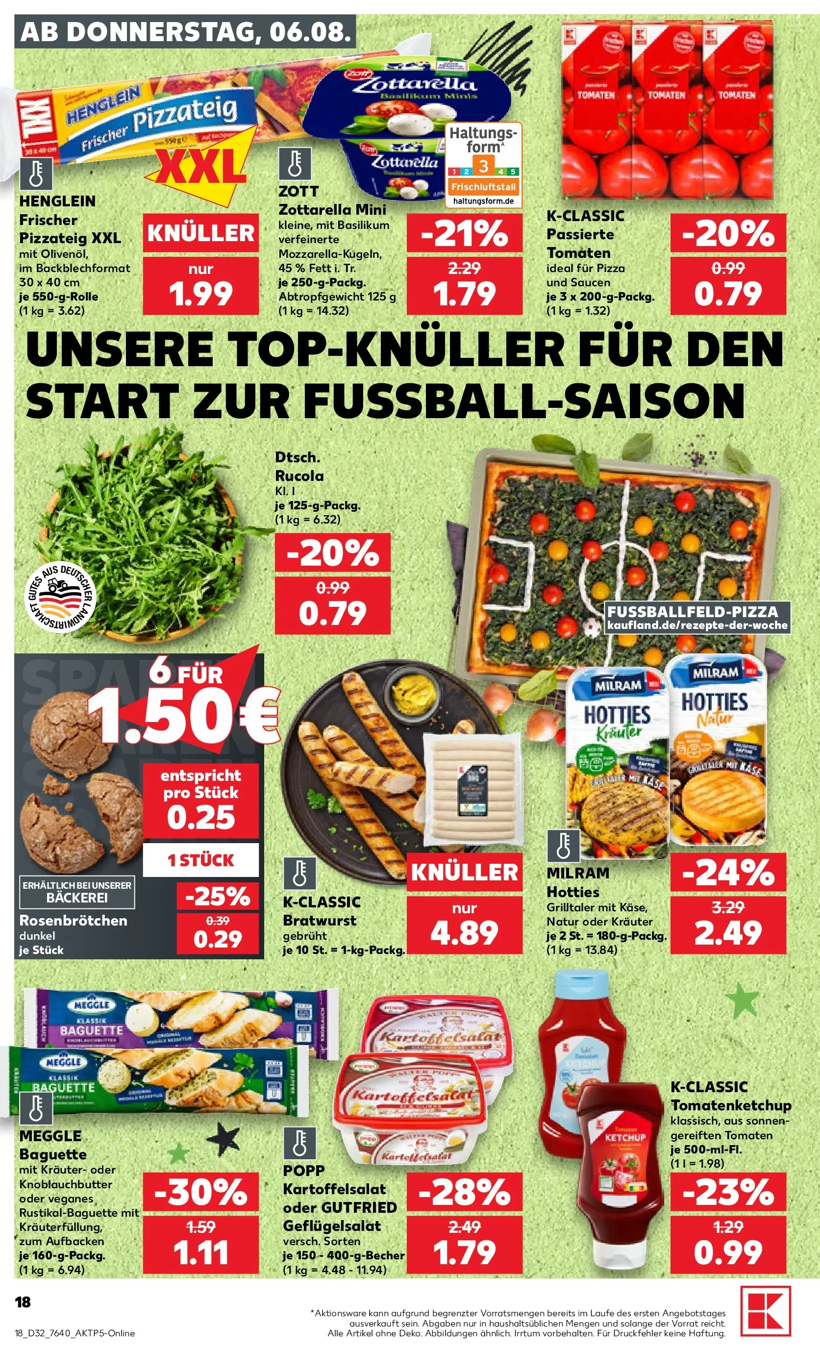 Prospekt Kaufland ab 03.08.2026 ยป Angebote und Werbung Online | Seite: 27 | Produkte: Rucola, Bratwurst, Tomaten, Milram Prospekt Kaufland ab 03.08.2026 ยป Angebote Online zum Blรคttern | Seite: 27 | Produkte: Rucola, Bratwurst, Tomaten, Milram