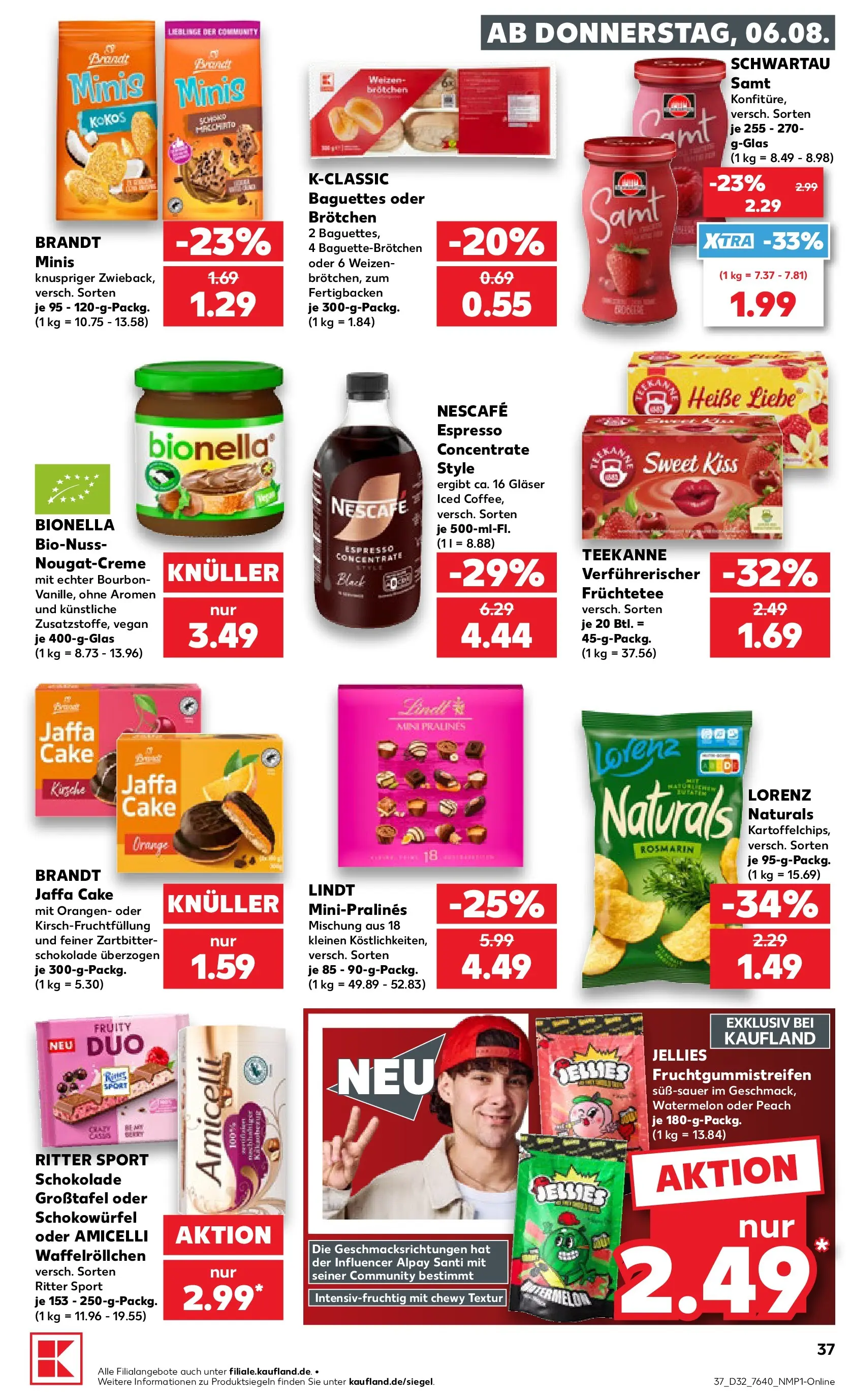 Prospekt Kaufland ab 03.08.2026 ยป Angebote und Werbung Online | Seite: 46 | Produkte: Nescafe, Schokolade, Ritter sport, Orangen Prospekt Kaufland ab 03.08.2026 ยป Angebote Online zum Blรคttern | Seite: 46 | Produkte: Nescafe, Schokolade, Ritter sport, Orangen