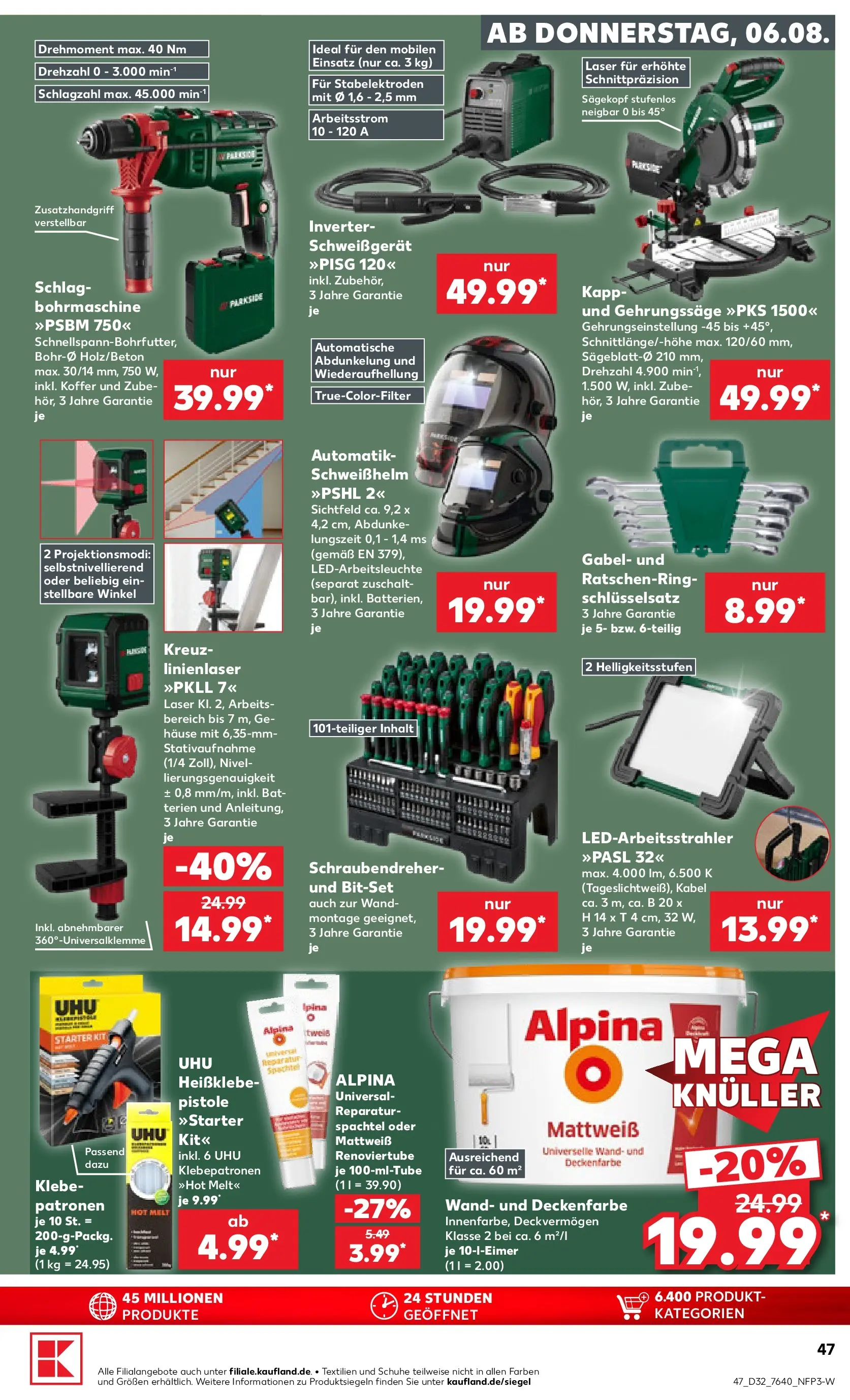 Prospekt Kaufland ab 03.08.2026 ยป Angebote und Werbung Online | Seite: 56 | Produkte: Kabel, Koffer Prospekt Kaufland ab 03.08.2026 ยป Angebote Online zum Blรคttern | Seite: 56 | Produkte: Kabel, Koffer