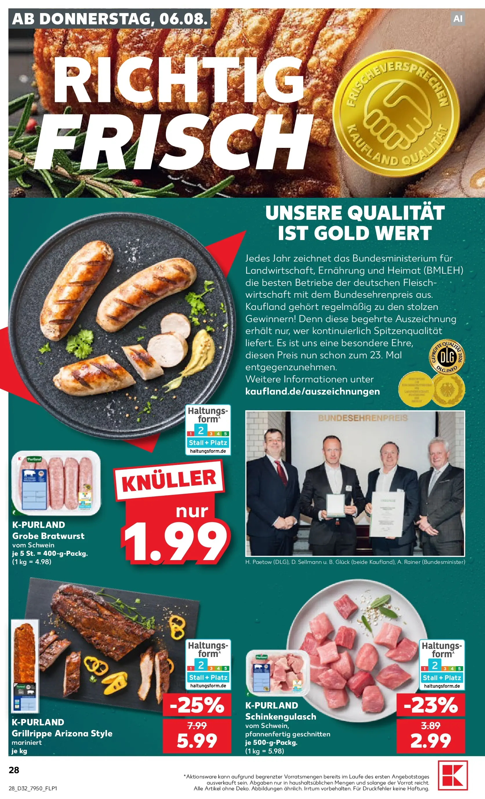 Prospekt Kaufland ab 03.08.2026 ยป Angebote und Werbung Online | Seite: 37 | Produkte: Bratwurst, Fleisch Prospekt Kaufland ab 03.08.2026 ยป Angebote Online zum Blรคttern | Seite: 37 | Produkte: Bratwurst, Fleisch
