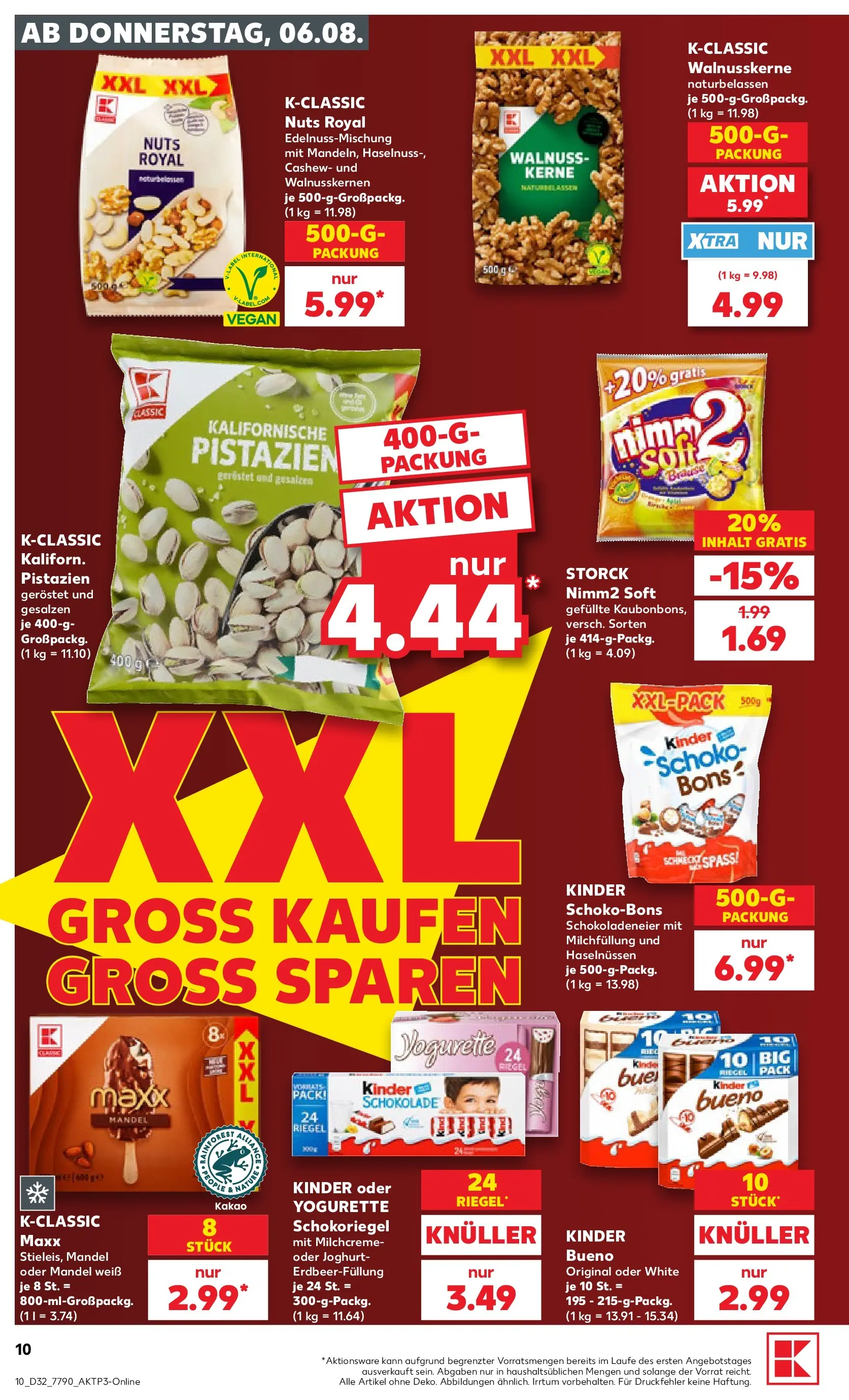 Prospekt Kaufland ab 03.08.2026 ยป Angebote und Werbung Online | Seite: 19 | Produkte: Yogurette, Joghurt, Schokolade, Pistazien Prospekt Kaufland ab 03.08.2026 ยป Angebote Online zum Blรคttern | Seite: 19 | Produkte: Yogurette, Joghurt, Schokolade, Pistazien