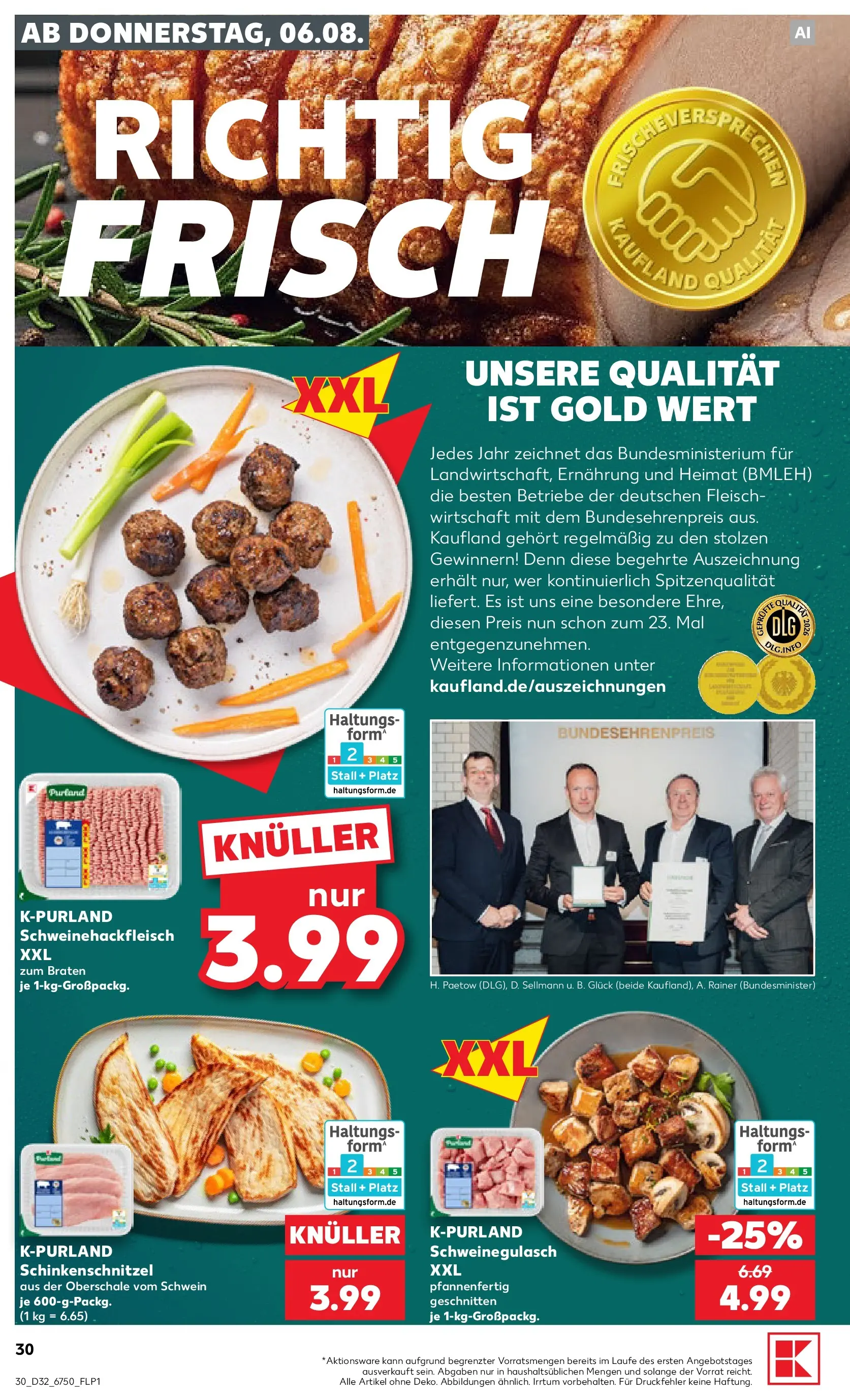 Prospekt Kaufland ab 03.08.2026 ยป Angebote und Werbung Online | Seite: 39 | Produkte: Schweinegulasch, Fleisch Prospekt Kaufland ab 03.08.2026 ยป Angebote Online zum Blรคttern | Seite: 39 | Produkte: Schweinegulasch, Fleisch
