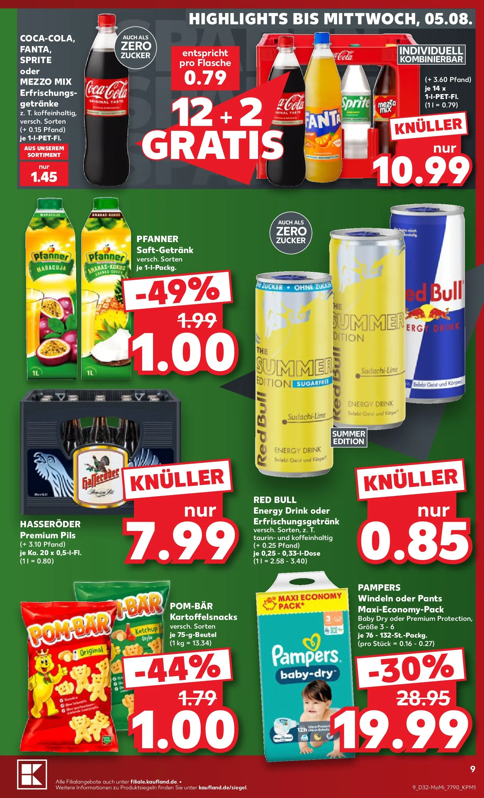 Prospekt Kaufland ab 03.08.2026 ยป Angebote und Werbung Online | Seite: 9 | Produkte: Red bull, Sprite, Hasserรถder, Ketchup Prospekt Kaufland ab 03.08.2026 ยป Angebote Online zum Blรคttern | Seite: 9 | Produkte: Red bull, Sprite, Hasserรถder, Ketchup