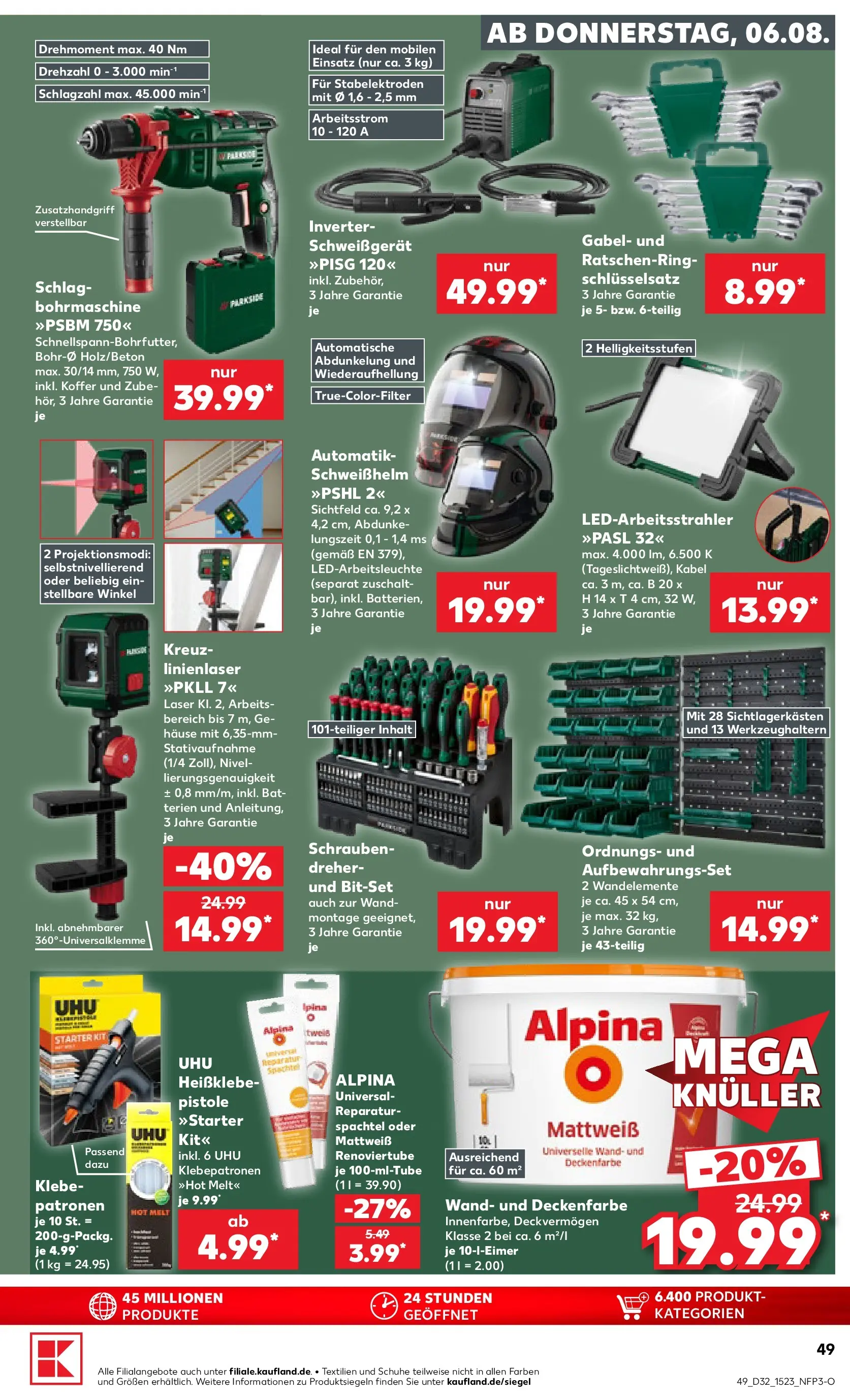 Prospekt Kaufland ab 03.08.2026 » Angebote Online zum Blättern | Seite: 58 | Produkte: Kabel, Koffer