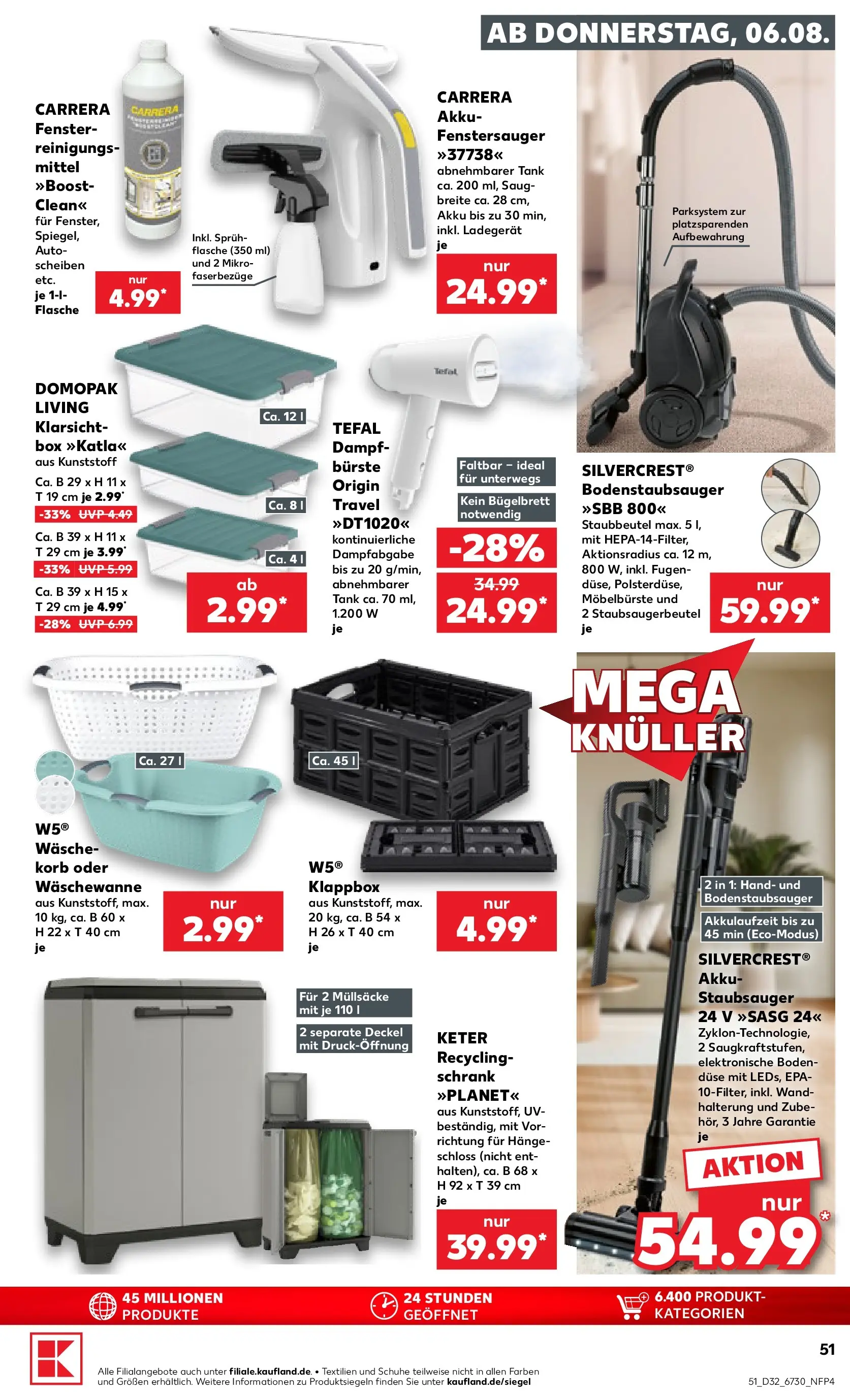 Prospekt Kaufland ab 03.08.2026 » Angebote Online zum Blättern | Seite: 60 | Produkte: Schrank, Box, Spiegel, Ladegerät