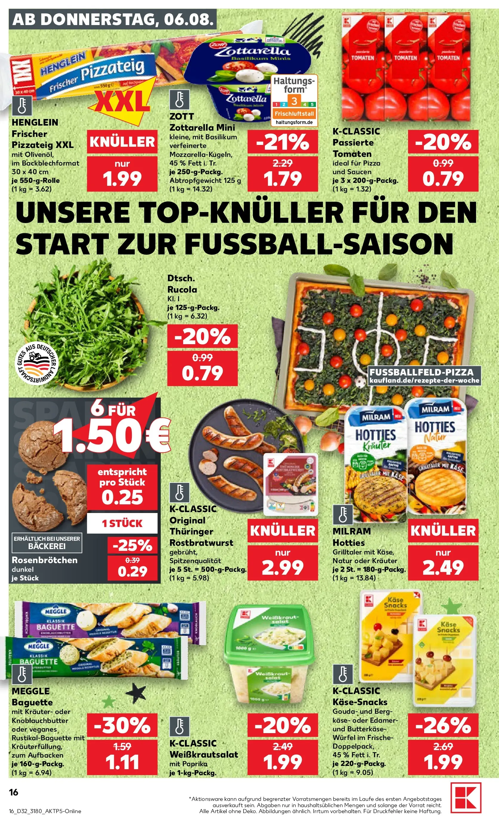 Prospekt Kaufland ab 03.08.2026 » Angebote Online zum Blättern | Seite: 25 | Produkte: Käse, Gouda, Edamer, Paprika