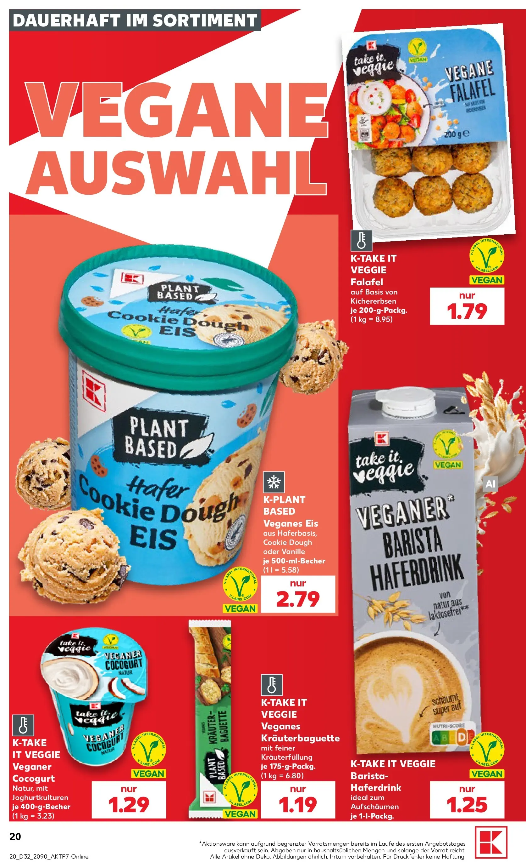 Prospekt Kaufland ab 03.08.2026 » Angebote Online zum Blättern | Seite: 29 | Produkte: Baguette, Haferdrink, Eis