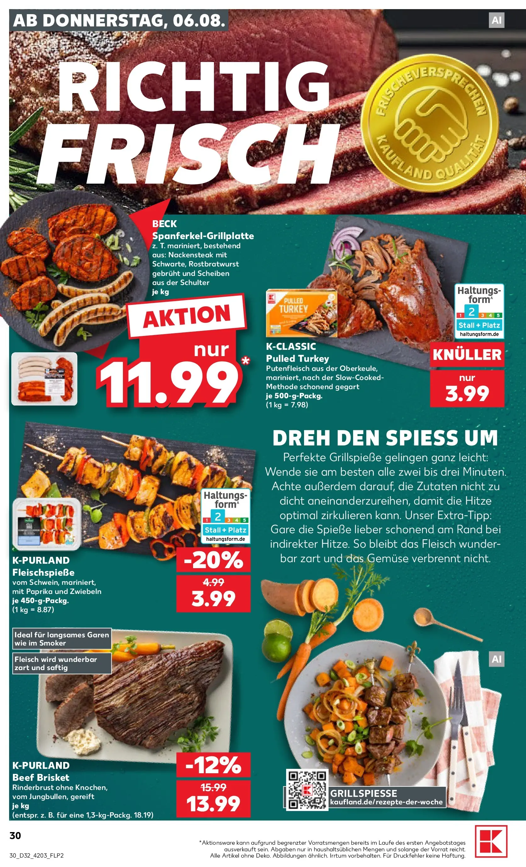 Prospekt Kaufland ab 03.08.2026 ยป Angebote und Werbung Online | Seite: 39 | Produkte: Zwiebeln, Gemรผse, Paprika, Fleisch Prospekt Kaufland ab 03.08.2026 ยป Angebote Online zum Blรคttern | Seite: 39 | Produkte: Zwiebeln, Gemรผse, Paprika, Fleisch