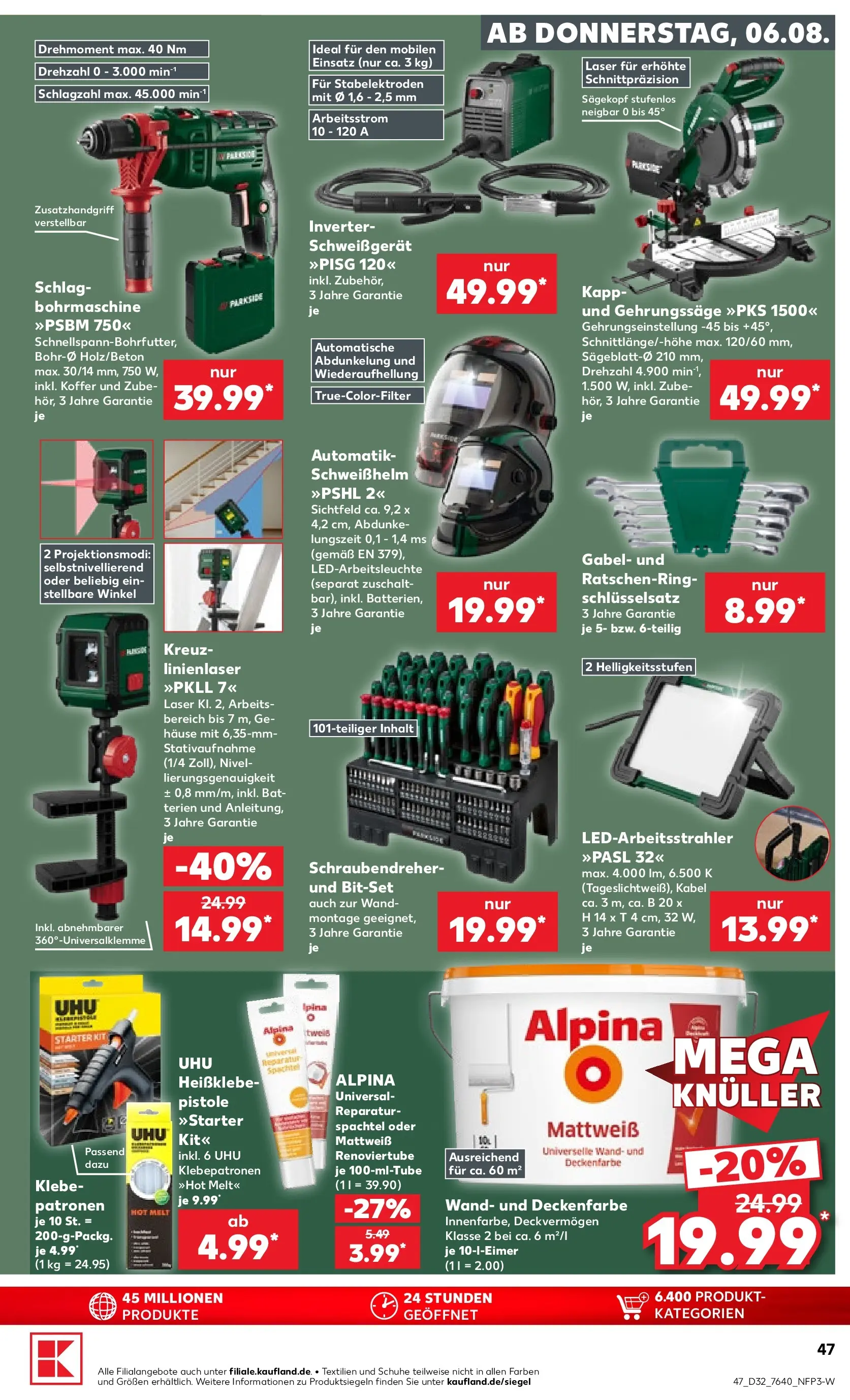Prospekt Kaufland ab 03.08.2026 ยป Angebote und Werbung Online | Seite: 60 | Produkte: Kabel, Koffer Prospekt Kaufland ab 03.08.2026 ยป Angebote Online zum Blรคttern | Seite: 60 | Produkte: Kabel, Koffer