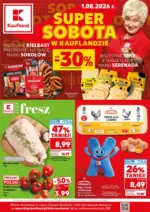 Kaufland Super Sobota ważne do 1.08 Kaufland &ndash; do 01.08.2026