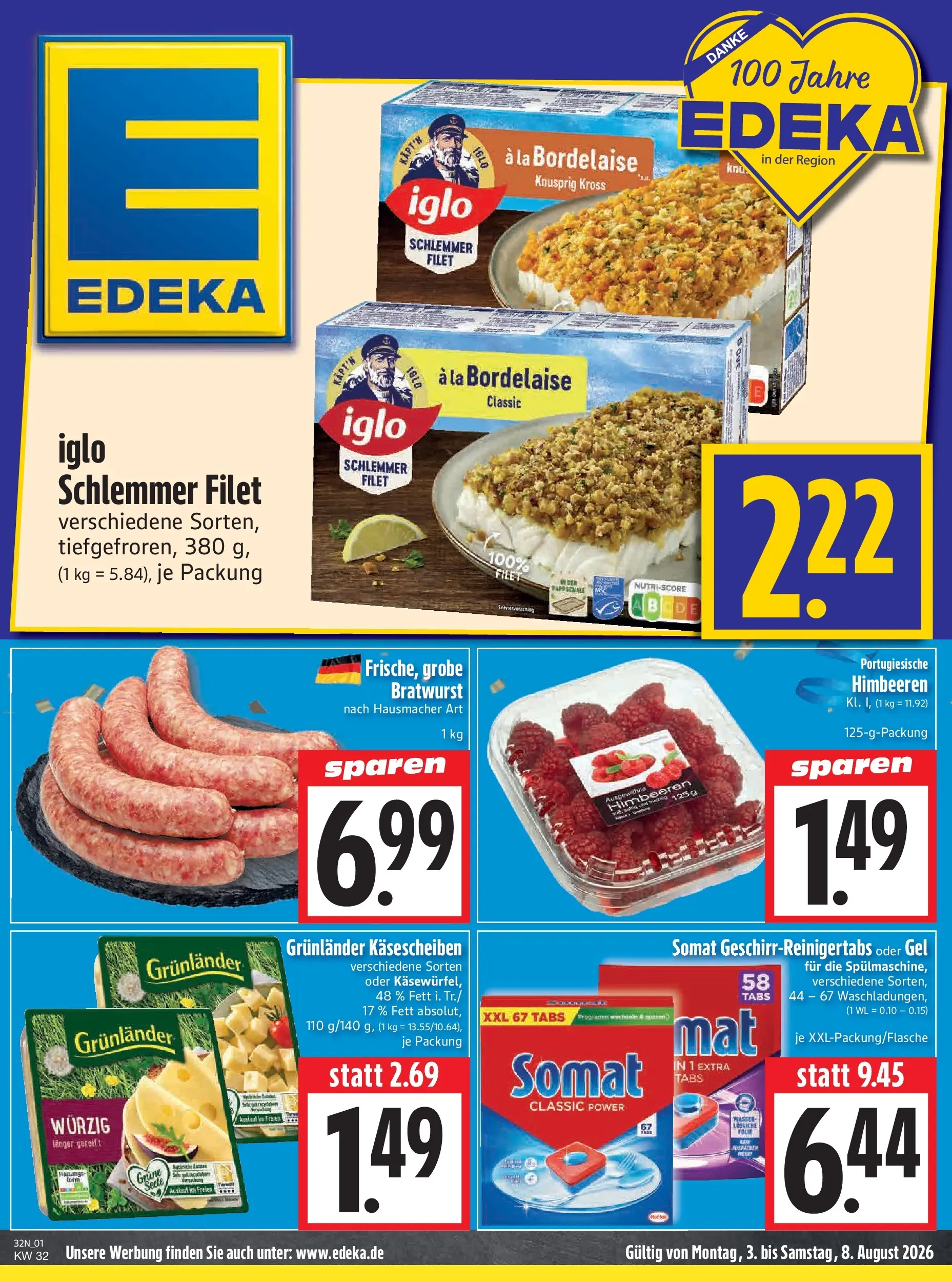 Edeka Prospekt  Parchim (ab 03.08.2026) » Angebote Online | Seite: 3