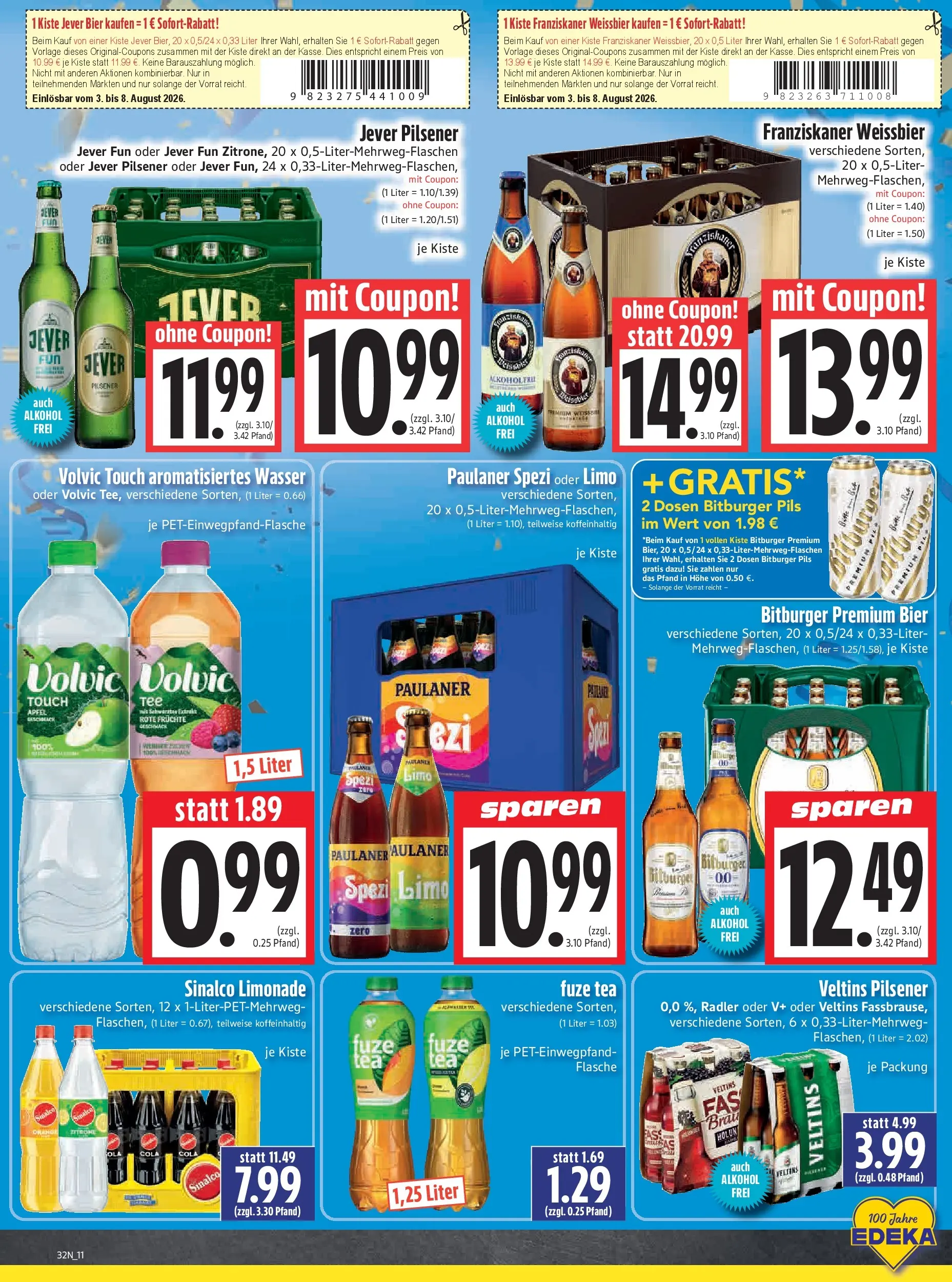Edeka Prospekt  Parchim (ab 03.08.2026) » Angebote Online | Seite: 13