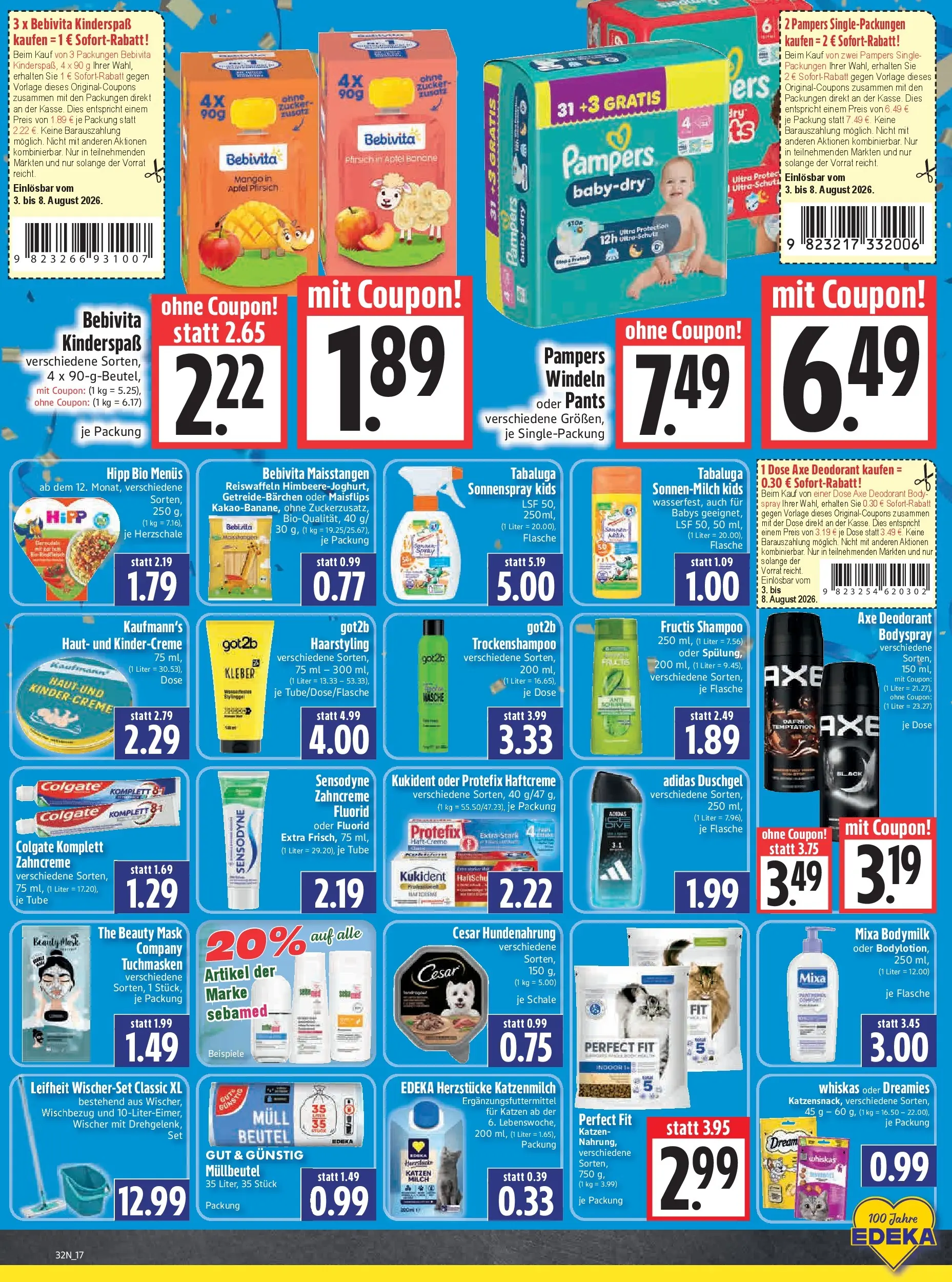 Edeka Prospekt  Parchim (ab 03.08.2026) » Angebote Online | Seite: 19
