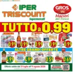 IperTriscount Tutto a 0,99 - al 11.08.2026