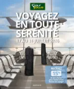 Golf Plus Housses de voyage - au 31.07.2026