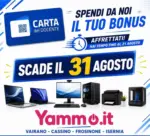 Yammo Scade il 31 agosto - al 31.08.2026