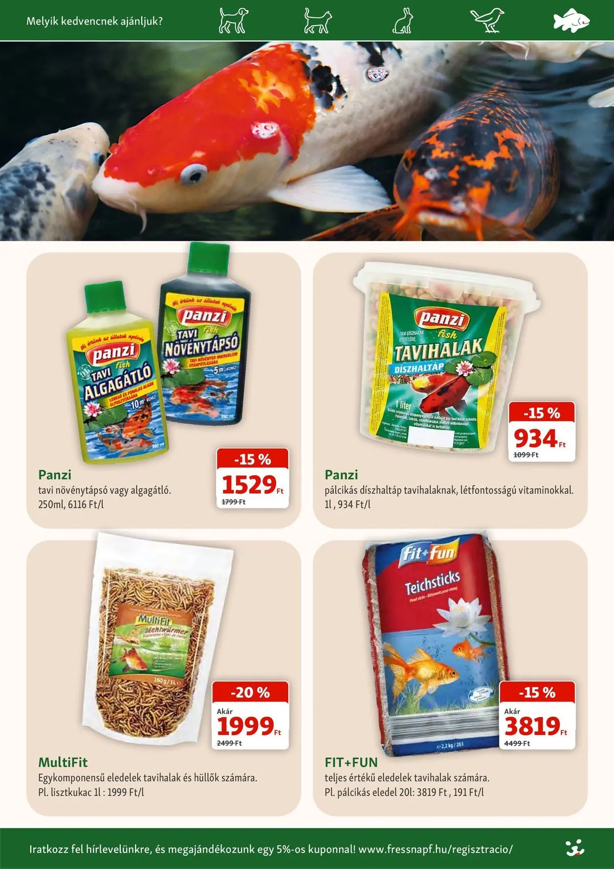 Fressnapf aktuális akciós újság - 2026.08.06. -tól/töl > akció, lapozható szórólap 🛍️ | Oldal: 14