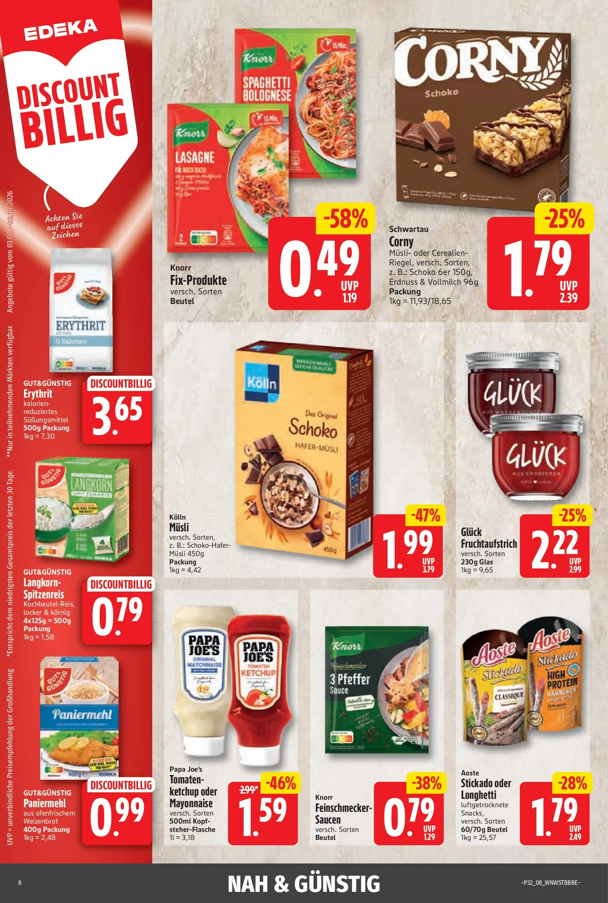 Angebote - Jubiläumshandzettel Schomacker (ab 02.08.2026) zum Blättern | Seite: 11 | Produkte: Kolln, Tomaten, Knorr, Mayonnaise