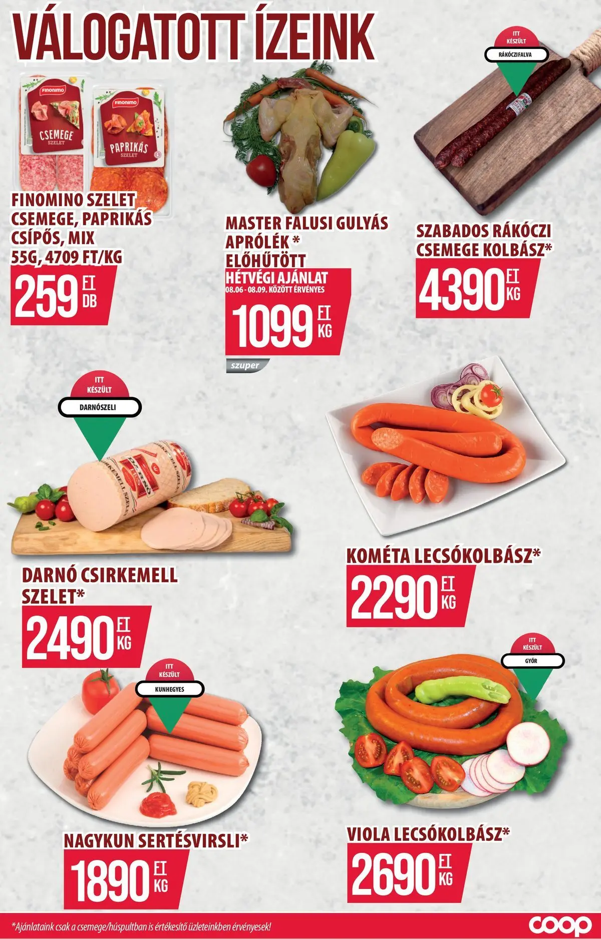 COOP Szolnok akciós újság Békésszentandrás - 2026.08.03. -tól/töl > akció, lapozható szórólap 🛍️ | Oldal: 11 | Termékek: Csirkemell