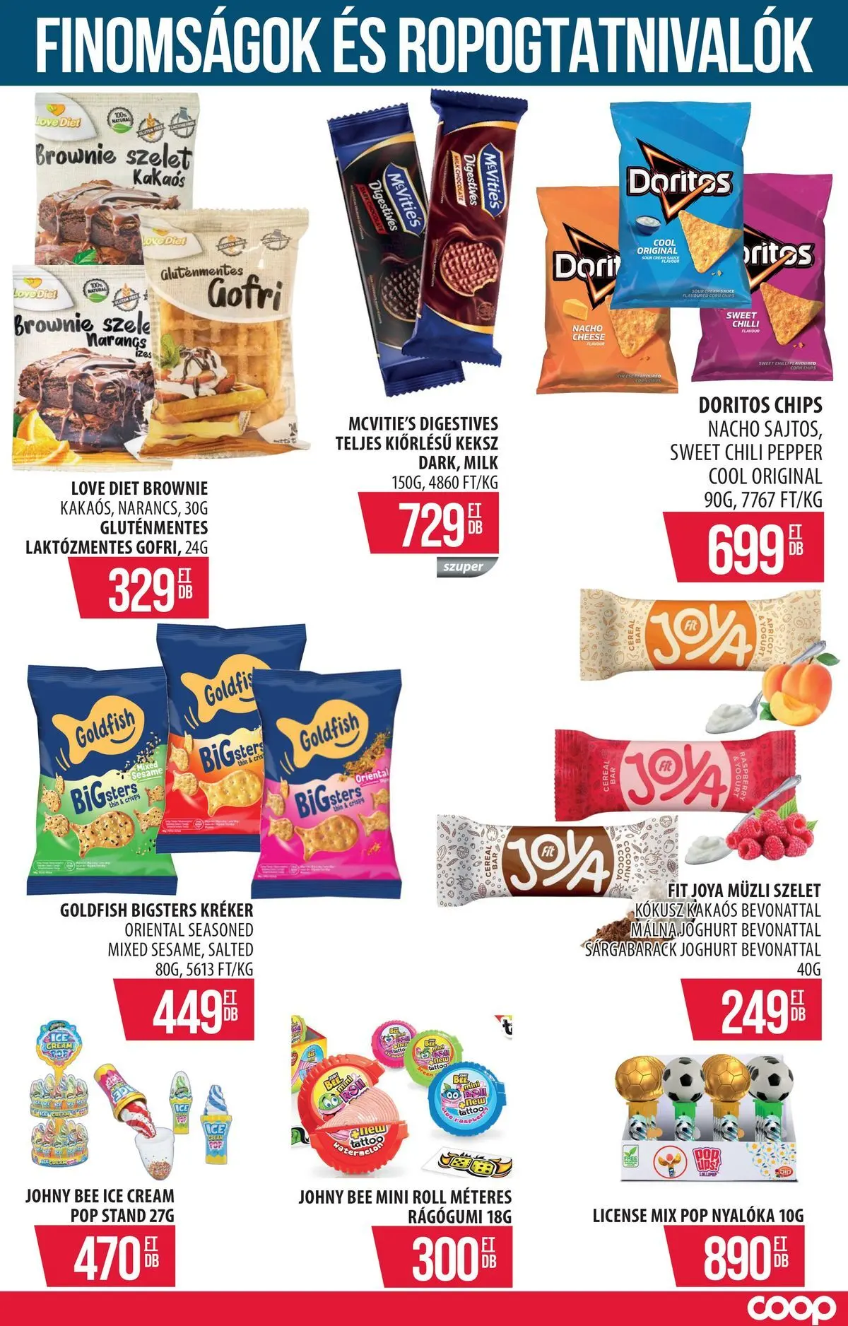 COOP Szolnok akciós újság Békésszentandrás - 2026.08.03. -tól/töl > akció, lapozható szórólap 🛍️ | Oldal: 15 | Termékek: Chips, Kréker, Narancs, Gluténmentes