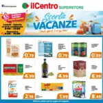Il Centro Superstore Scorta vacanze - al 04.08.2026
