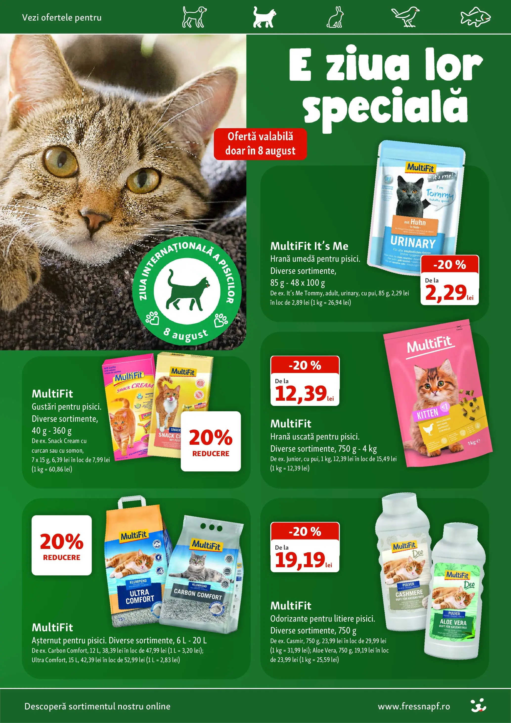 Fressnapf - Catalog Fressnapf până în data de 19.08.2026 - Oferta 06.08.2026 - 19.08.2026 | Pagină: 7 | Produse: Aloe vera