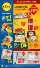 Lidl L'estate del risparmio. Fino al -50%! - al 12.08.2026
