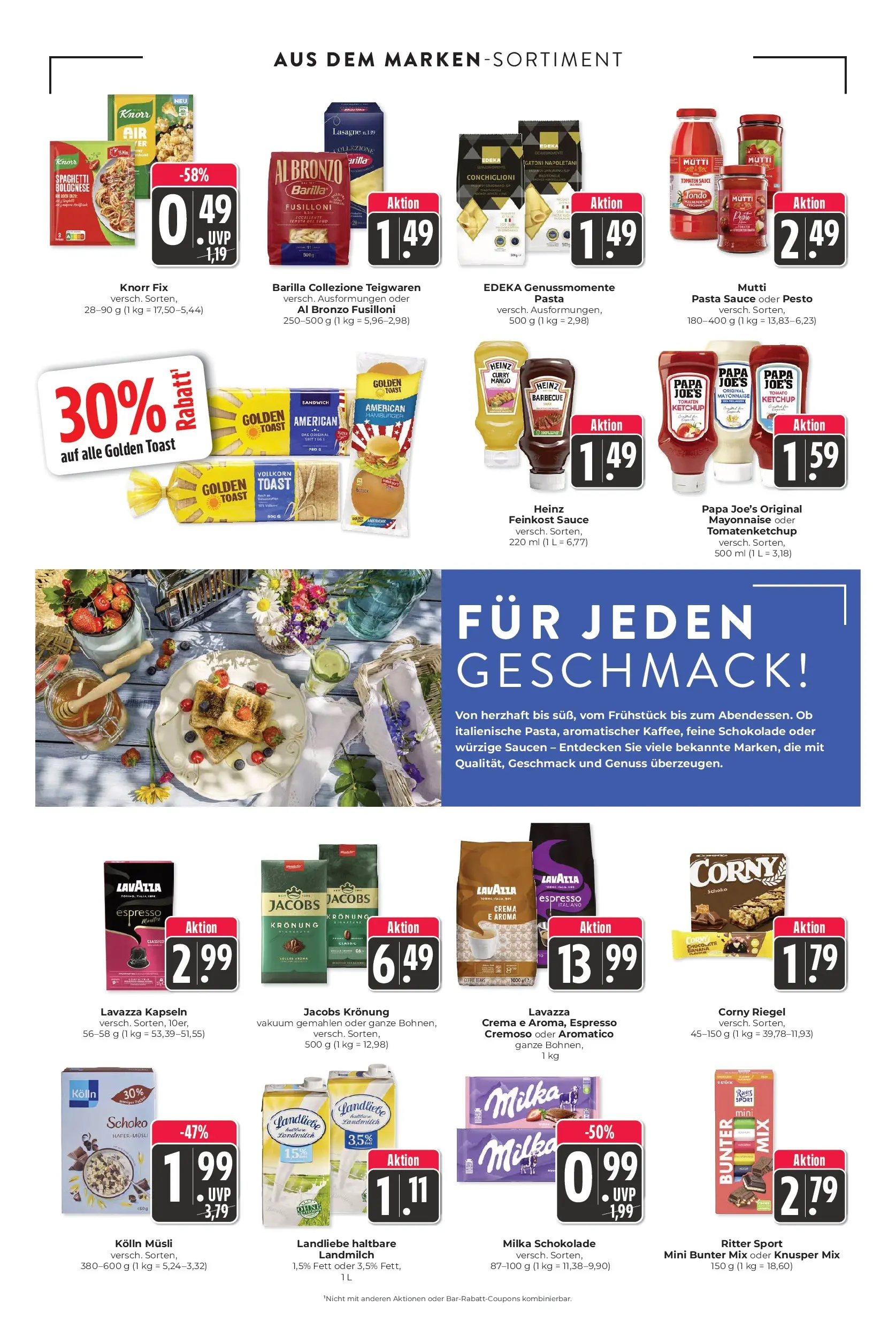 Angebote - Hieber's Frischecenter: Meine Woche (ab 03.08.2026) zum Blättern | Seite: 13 | Produkte: Kolln, Kolln musli, Milka, Mayonnaise