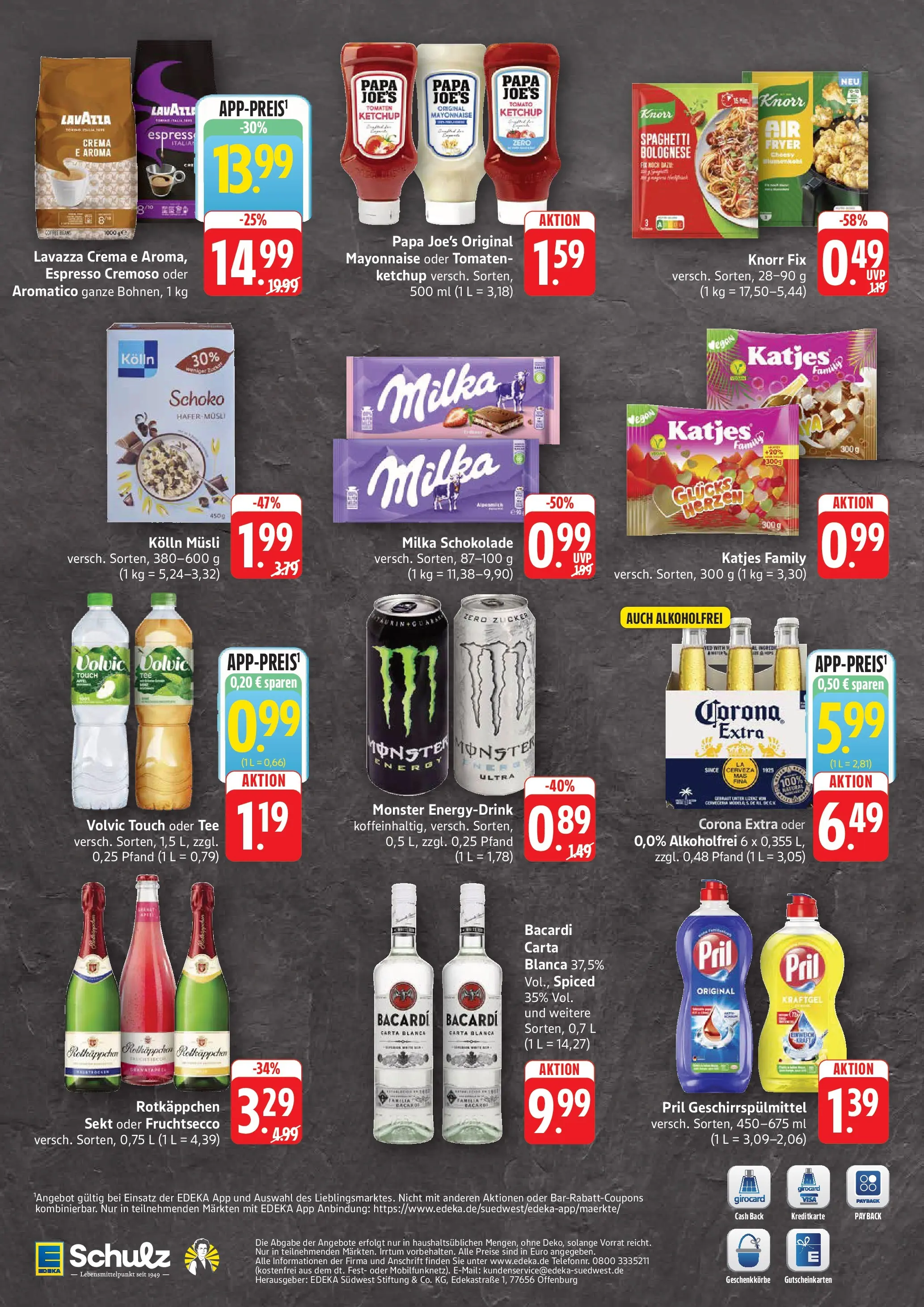 Edeka Prospekt Waldshut-Tiengen (ab 03.08.2026) » Angebote Online | Seite: 2 | Produkte: Kolln, Knorr, Monster, Geschirrspülmittel