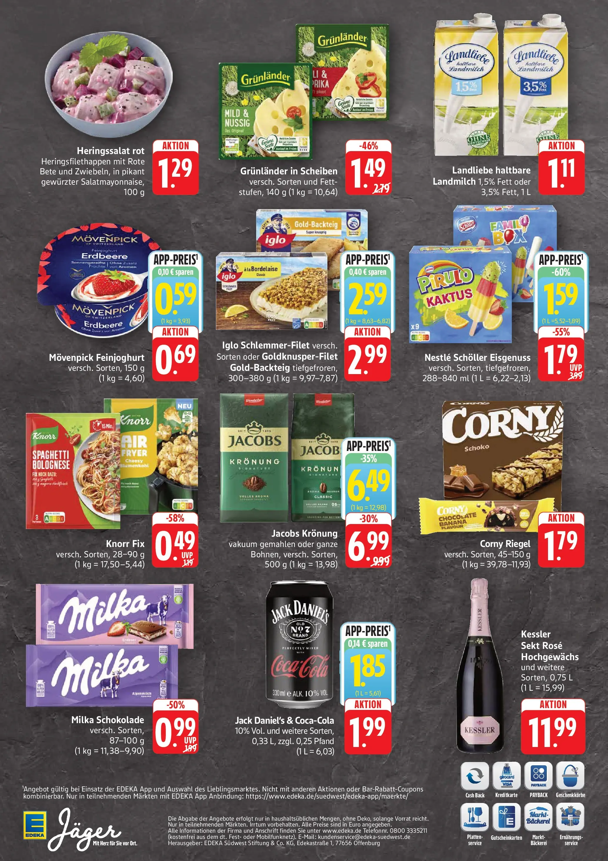 Edeka Prospekt Stuttgart-Degerloch (ab 03.08.2026) » Angebote Online | Seite: 2 | Produkte: Corny riegel, Schokolade, Sekt, Milka