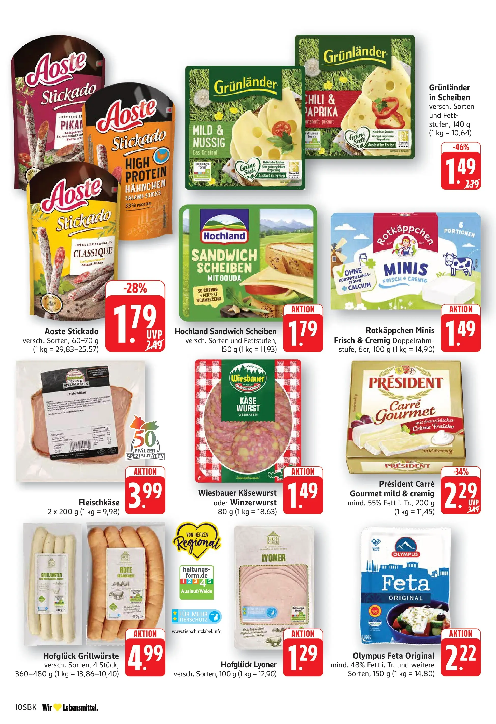 Edeka Prospekt Bad Bergzabern (ab 03.08.2026) » Angebote Online | Seite: 10 | Produkte: Hahnchen, Feta, Käse, Rotkäppchen