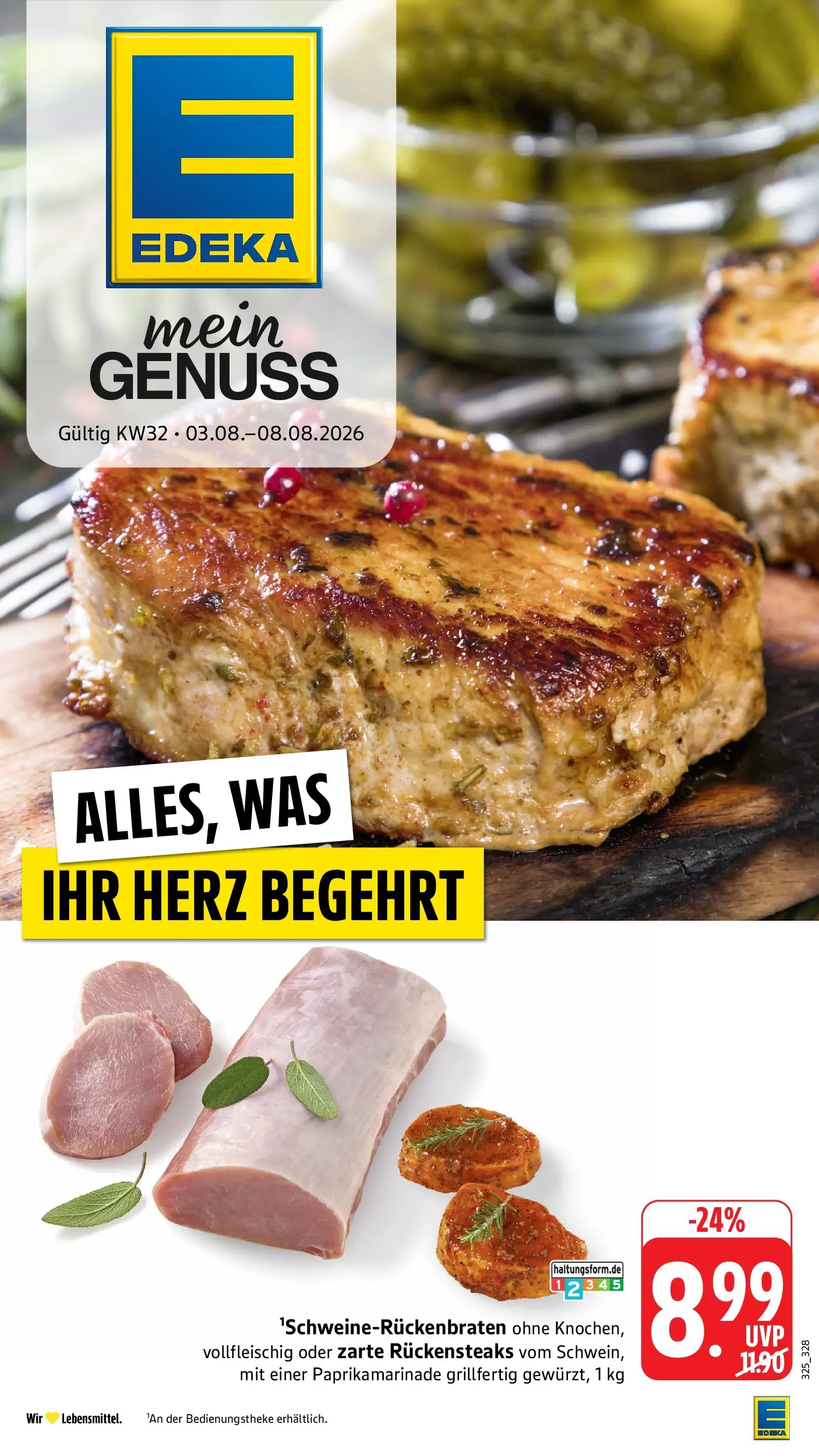 Edeka Prospekt Eppstein (ab 03.08.2026) » Angebote Online | Seite: 1