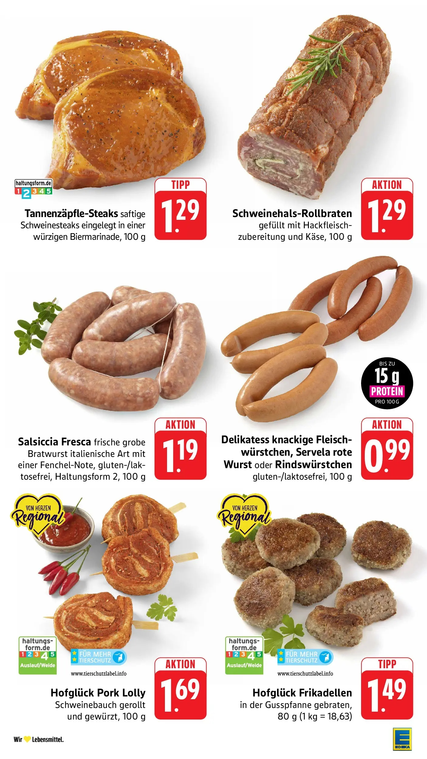 Edeka Prospekt Eppstein (ab 03.08.2026) » Angebote Online | Seite: 4 | Produkte: Bratwurst, Wurst, Fleisch, Hackfleisch