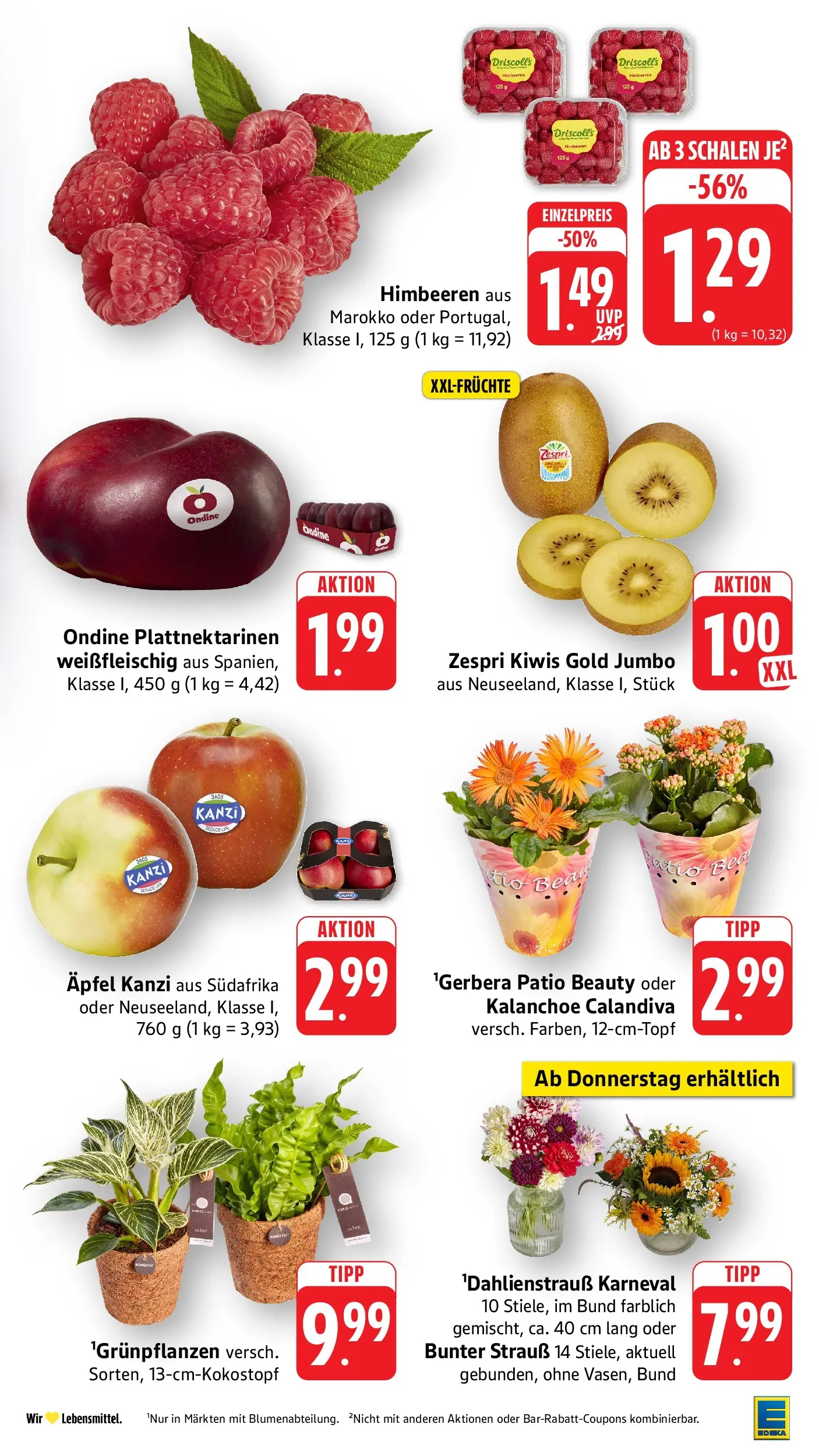 Edeka Prospekt Eppstein (ab 03.08.2026) » Angebote Online | Seite: 9 | Produkte: Himbeeren, Äpfel