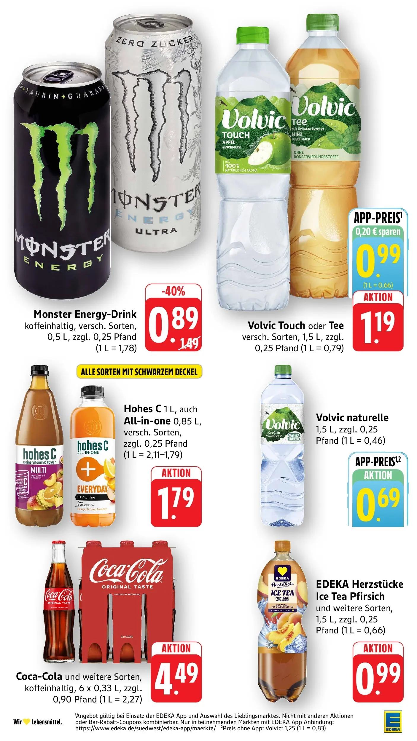Edeka Prospekt Eppstein (ab 03.08.2026) » Angebote Online | Seite: 26 | Produkte: Cola, Zucker, Pfirsich, Hohes c