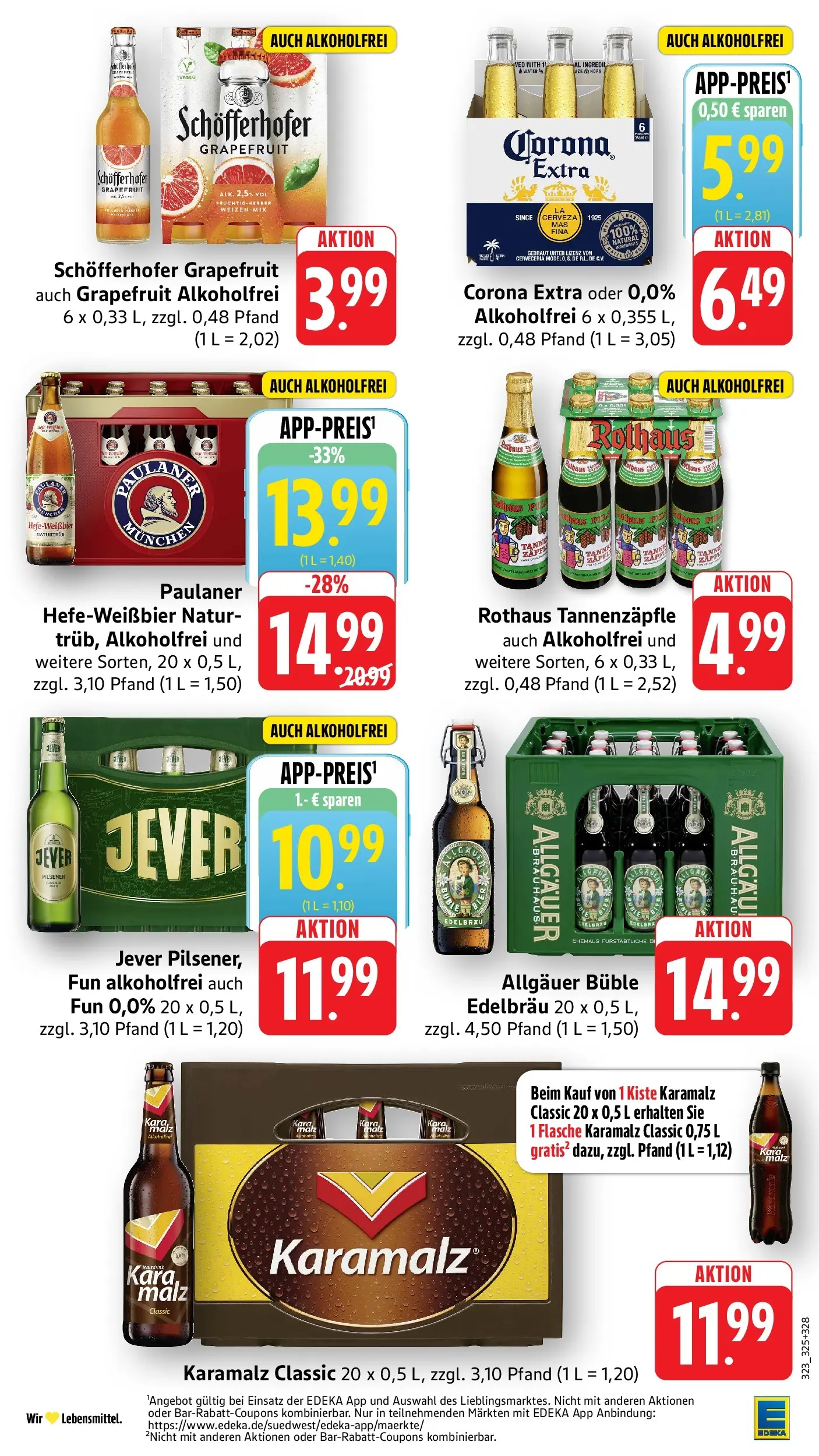 Edeka Prospekt Eppstein (ab 03.08.2026) » Angebote Online | Seite: 27 | Produkte: Grapefruit, Jever, Paulaner
