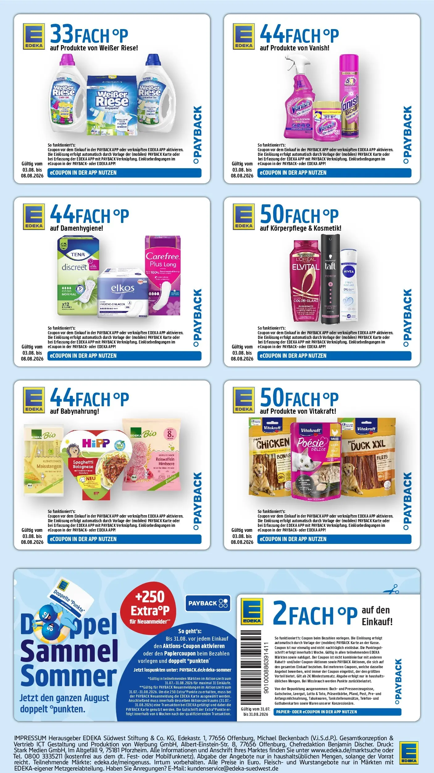 Edeka Prospekt Eppstein (ab 03.08.2026) » Angebote Online | Seite: 35 | Produkte: Babynahrung, Himbeere, Fleisch, Telefon