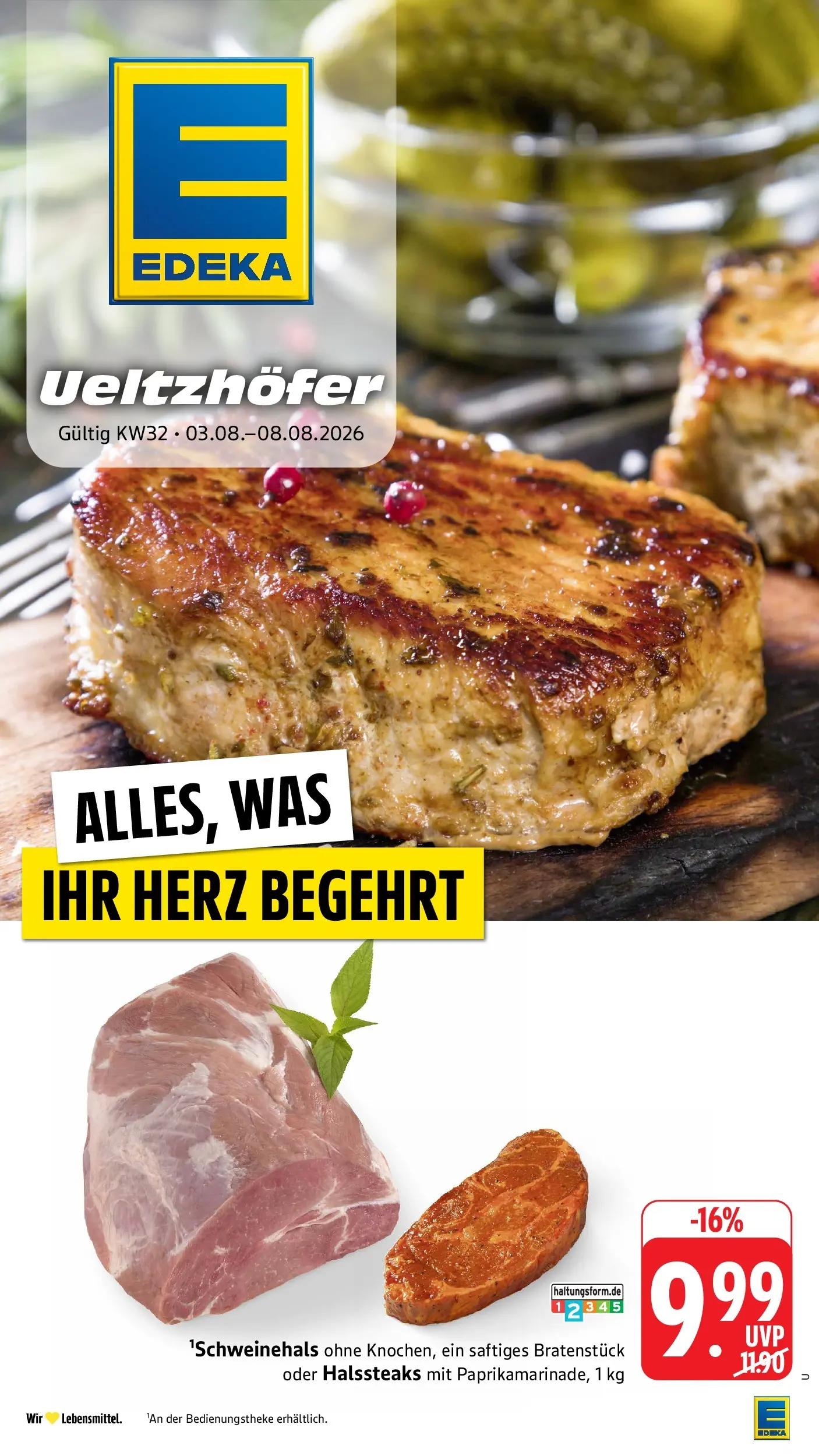 Edeka Prospekt Heilbronn (ab 03.08.2026) » Angebote Online | Seite: 1