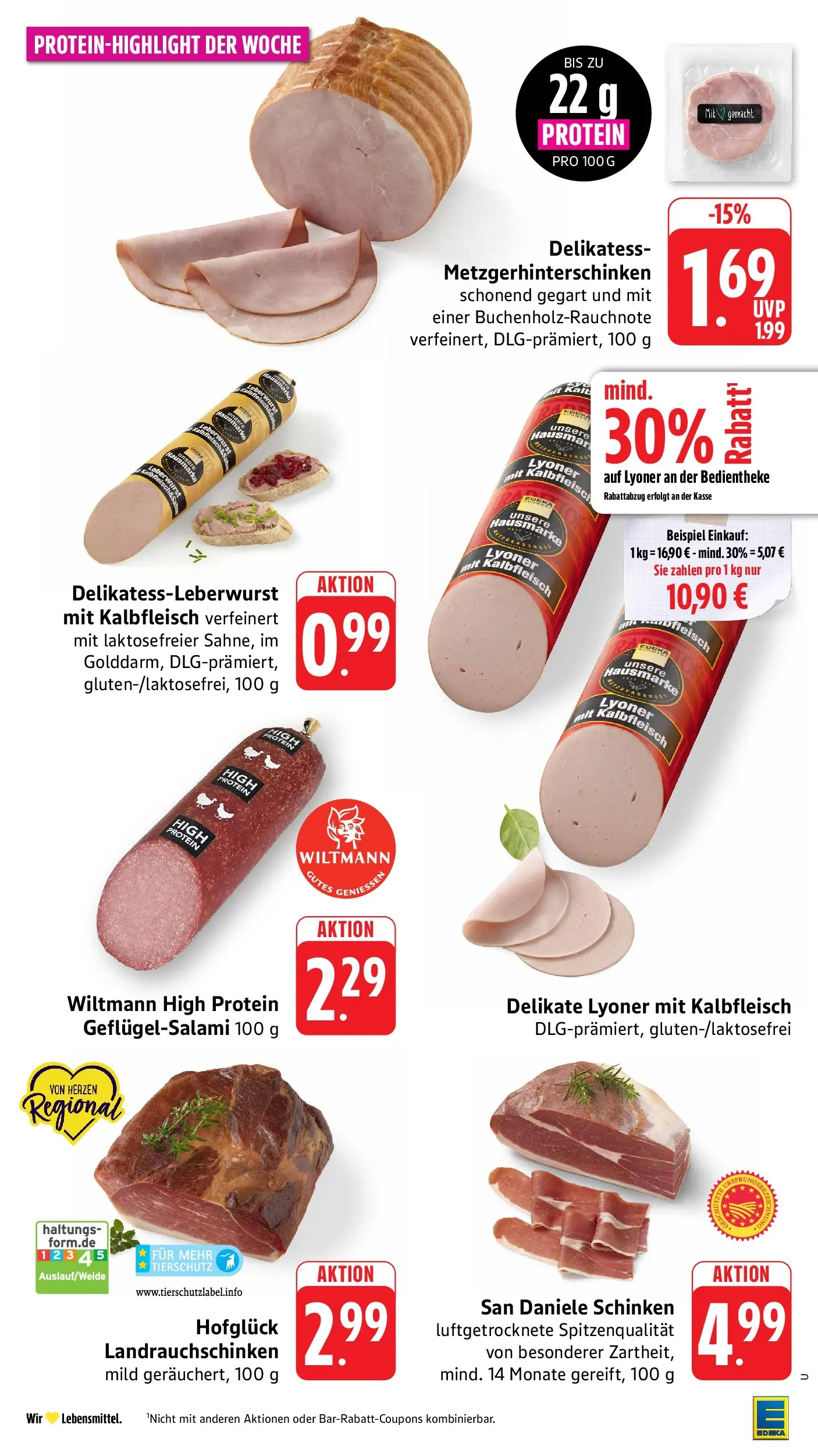 Edeka Prospekt Heilbronn (ab 03.08.2026) » Angebote Online | Seite: 5 | Produkte: Schinken