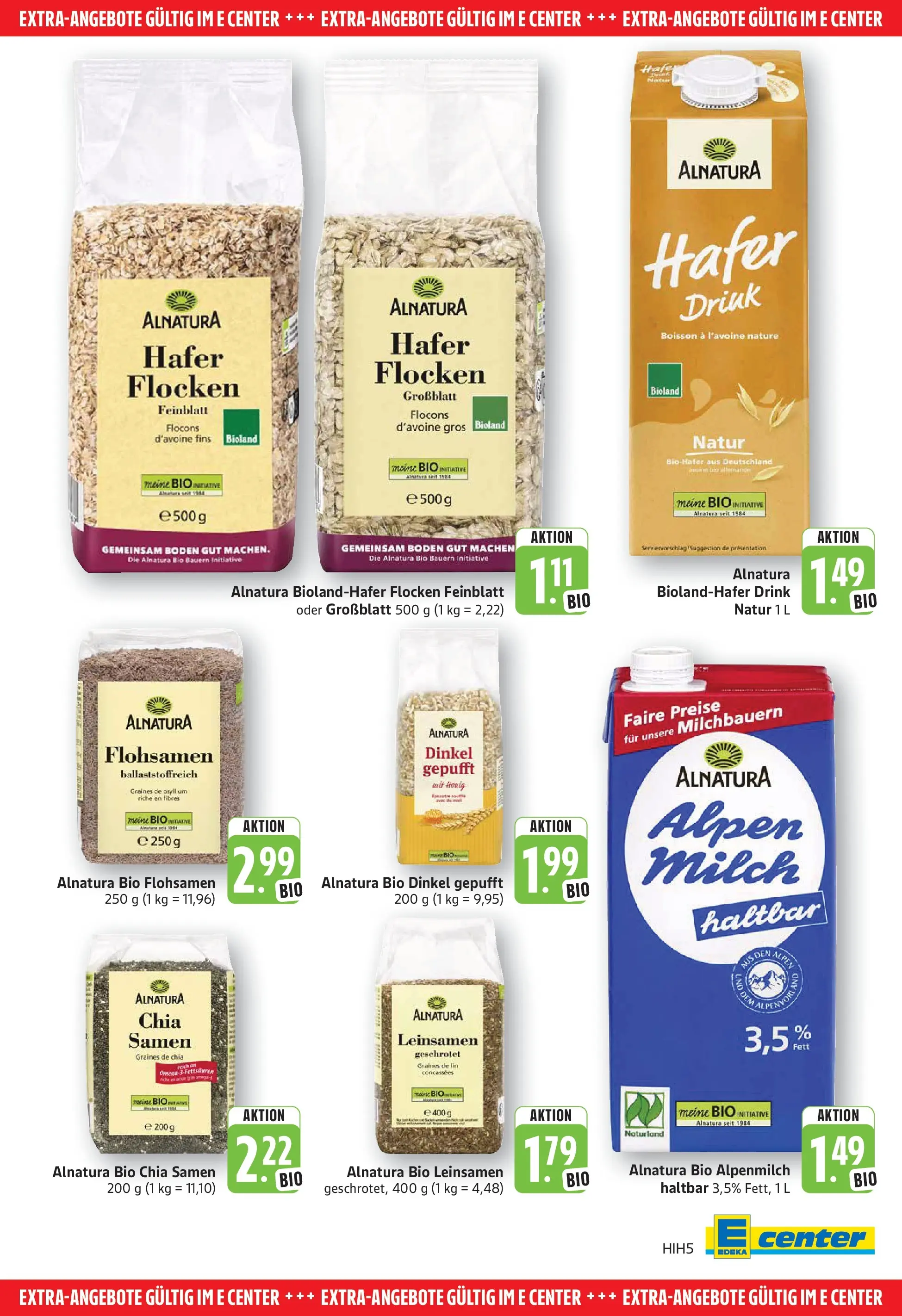 Edeka Prospekt Göppingen (ab 03.08.2026) » Angebote Online | Seite: 25 | Produkte: Milch, Flocken