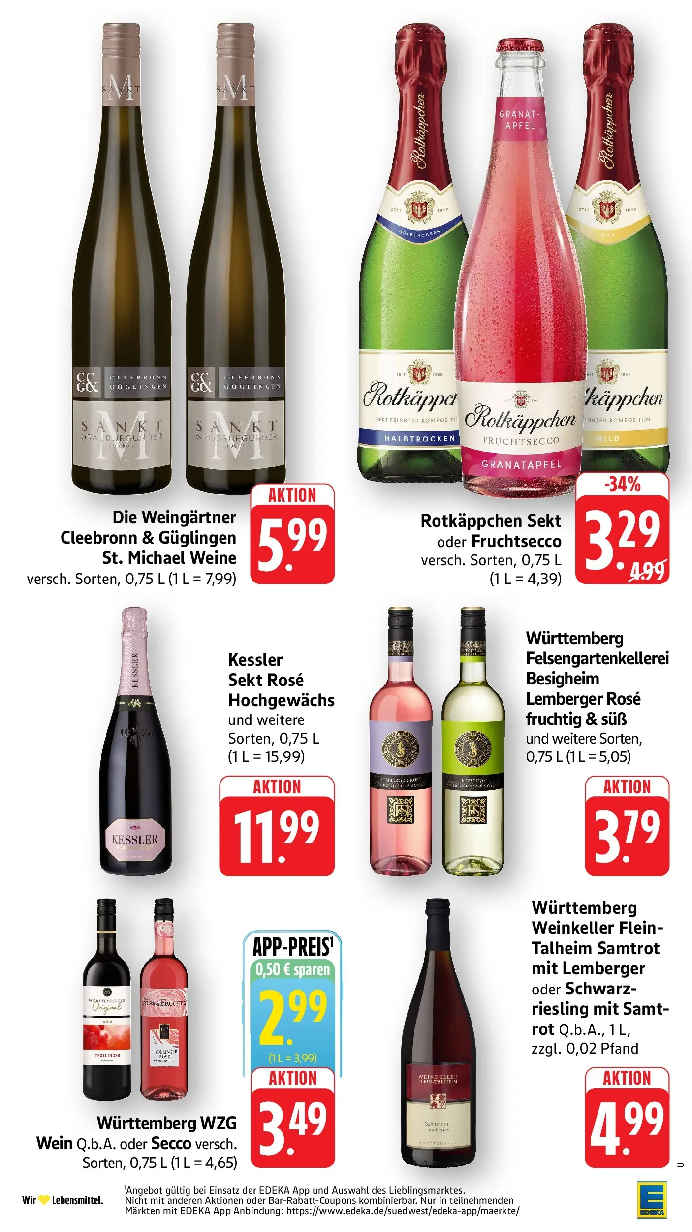 Edeka Prospekt Heilbronn (ab 03.08.2026) » Angebote Online | Seite: 28 | Produkte: Granatapfel, Sekt, Fruchtsecco, Rotkäppchen