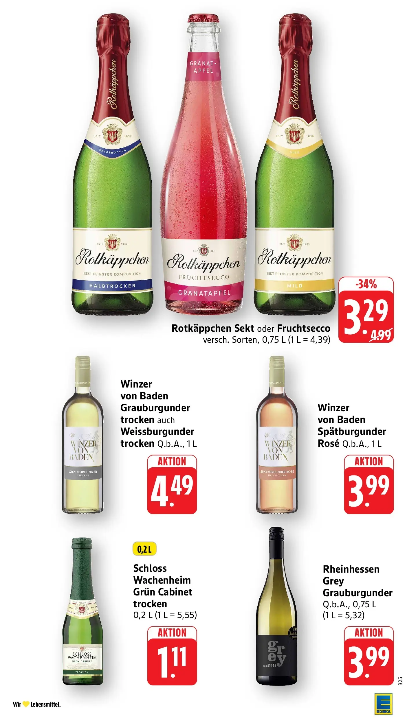 Edeka Prospekt Schriesheim (ab 03.08.2026) » Angebote Online | Seite: 28 | Produkte: Granatapfel, Sekt, Äpfel, Rotkäppchen