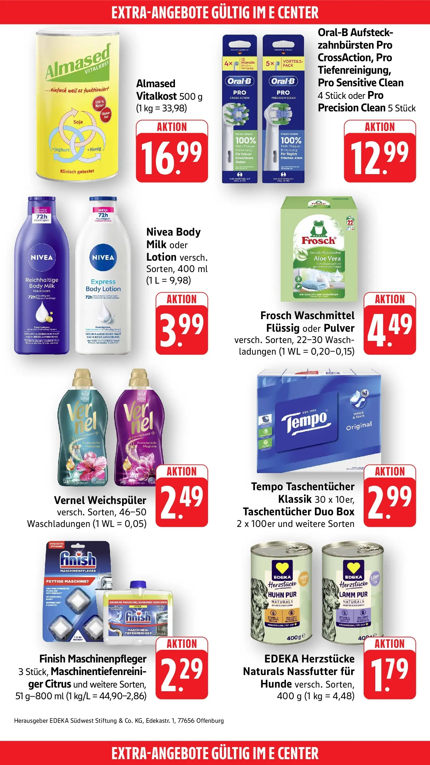 Edeka Prospekt Heilbronn (ab 03.08.2026) » Angebote Online | Seite: 47 | Produkte: Box, Waschpulver, Waschmittel, Body Milk