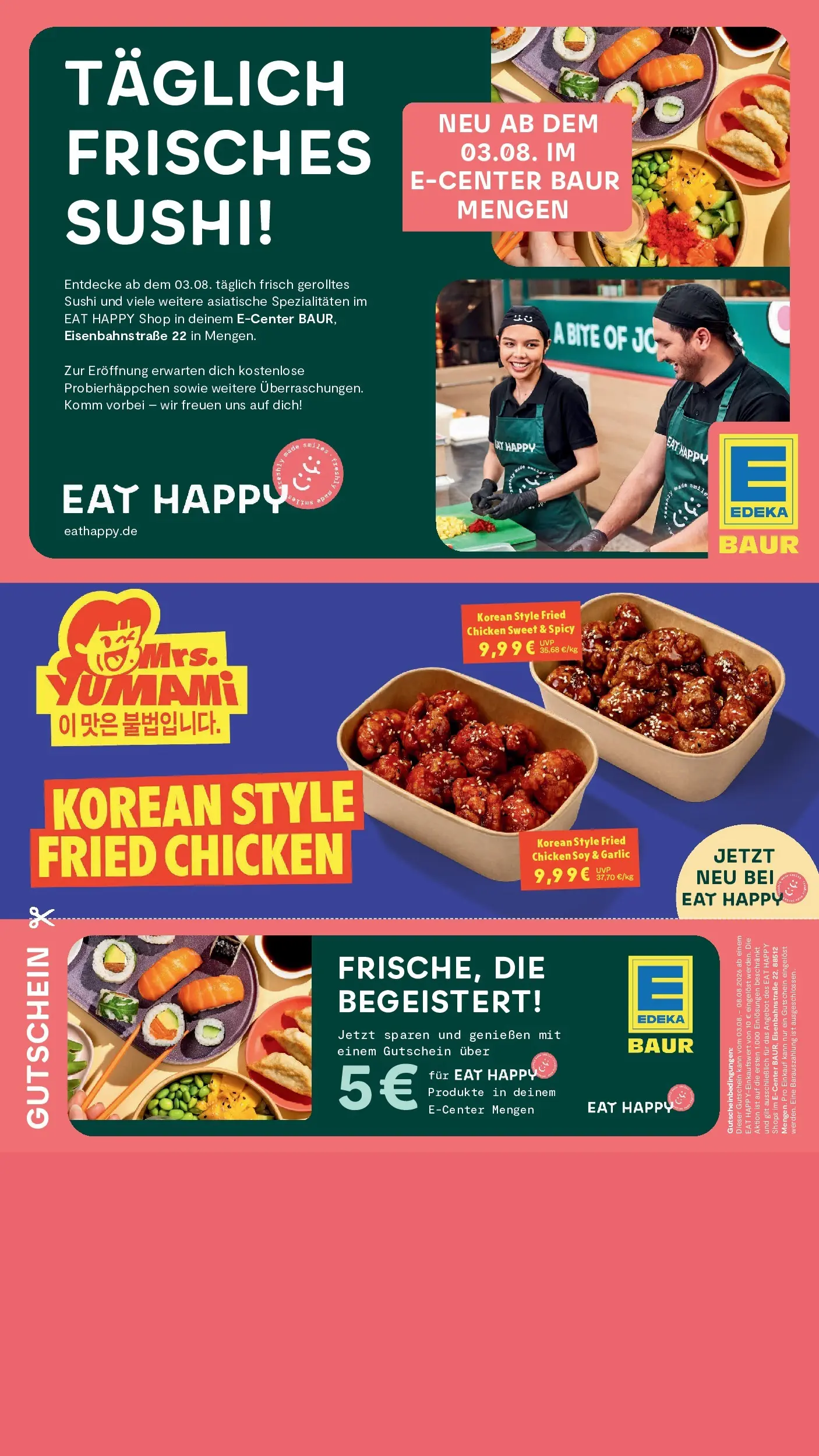 Edeka Prospekt Mengen (ab 03.08.2026) » Angebote Online | Seite: 1