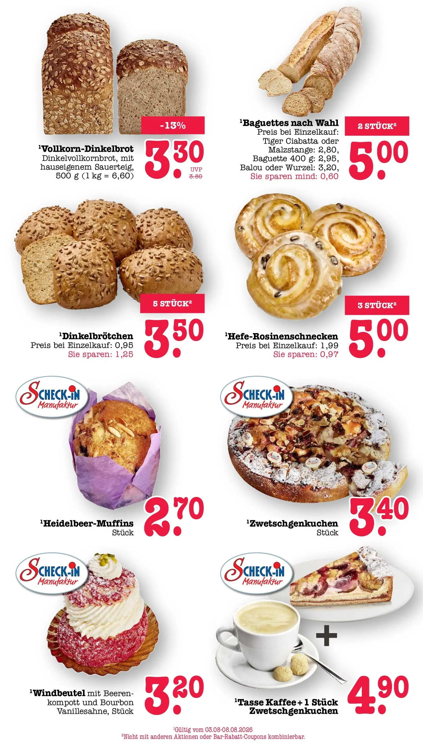 Marktkauf Prospekt Wörth Am Rhein (ab 03.08.2026) » Angebote online | Seite: 10 | Produkte: Kaffee, Baguette, Bourbon