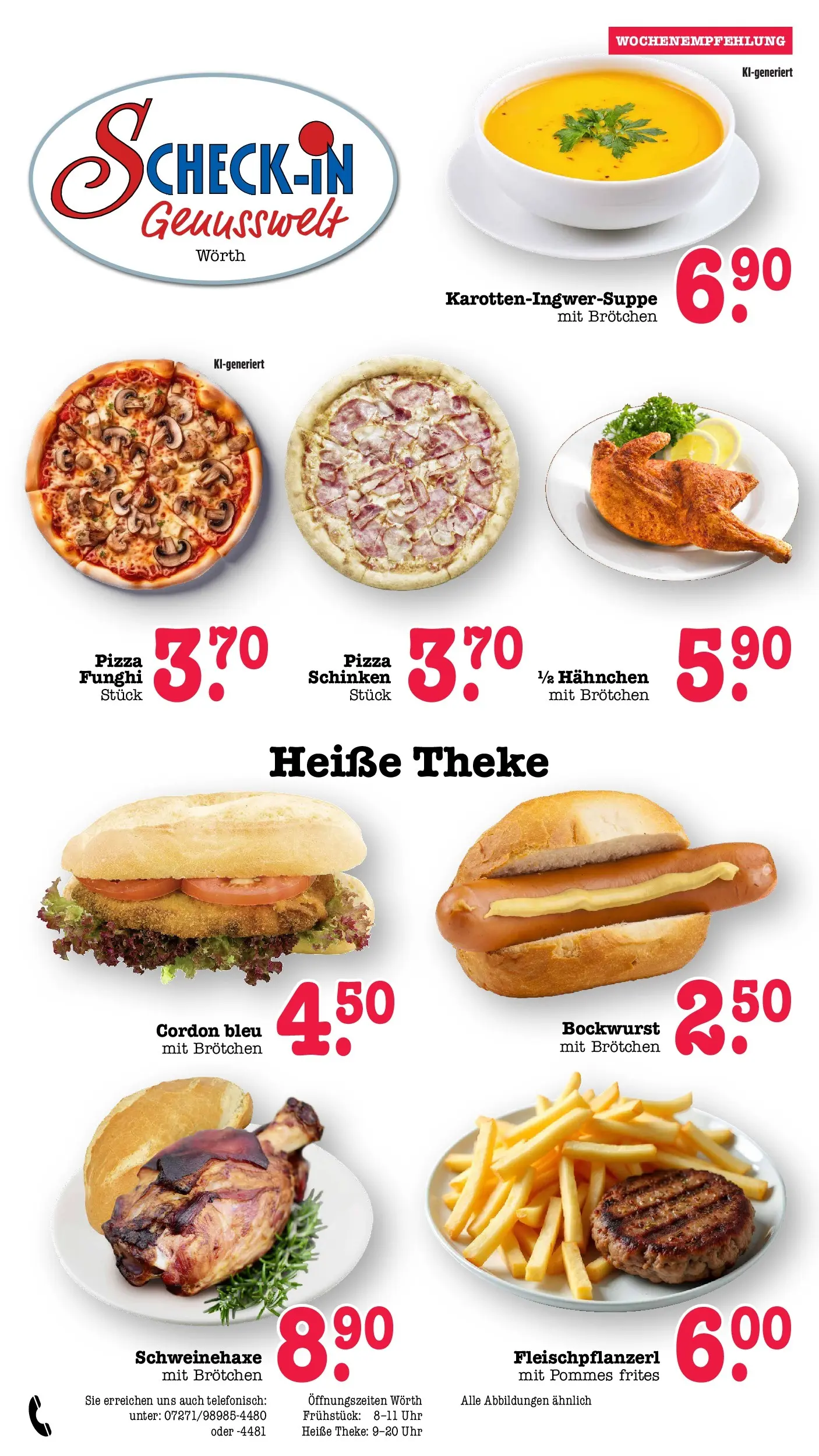 Marktkauf Prospekt Wörth Am Rhein (ab 03.08.2026) » Angebote online | Seite: 12 | Produkte: Pommes, Schinken, Pizza, Uhr