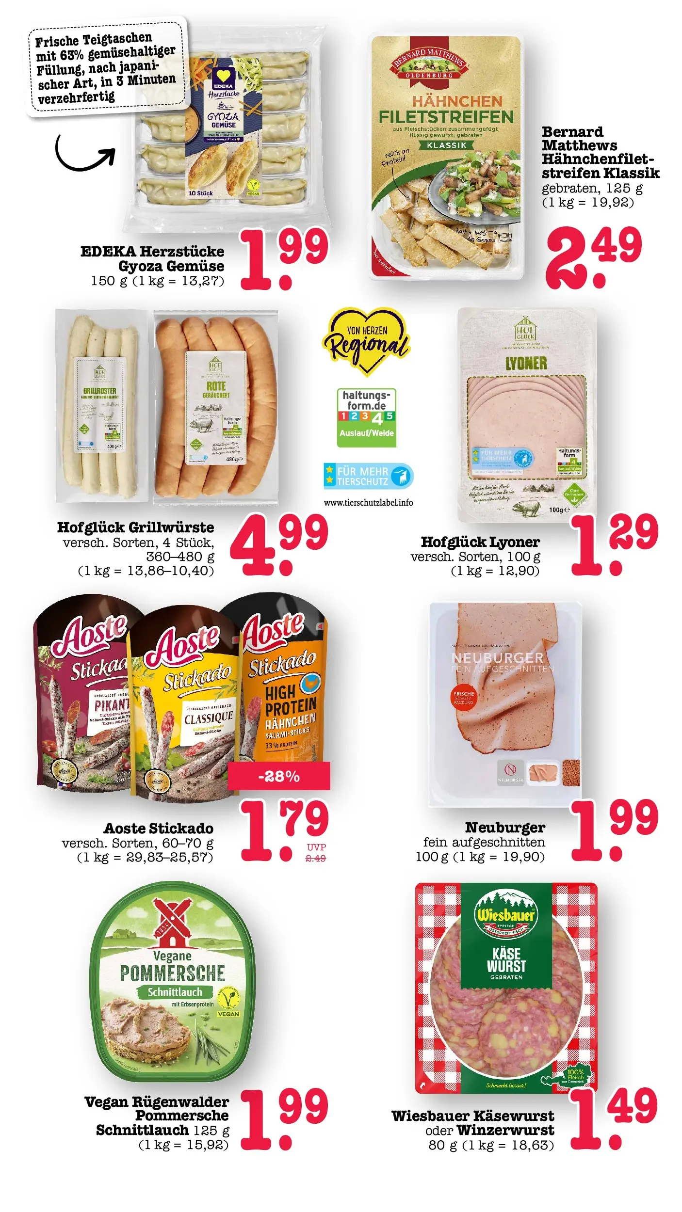 Edeka Prospekt Heidelberg (ab 03.08.2026) » Angebote Online | Seite: 25 | Produkte: Hahnchen, Käse, Gemüse, Fleisch
