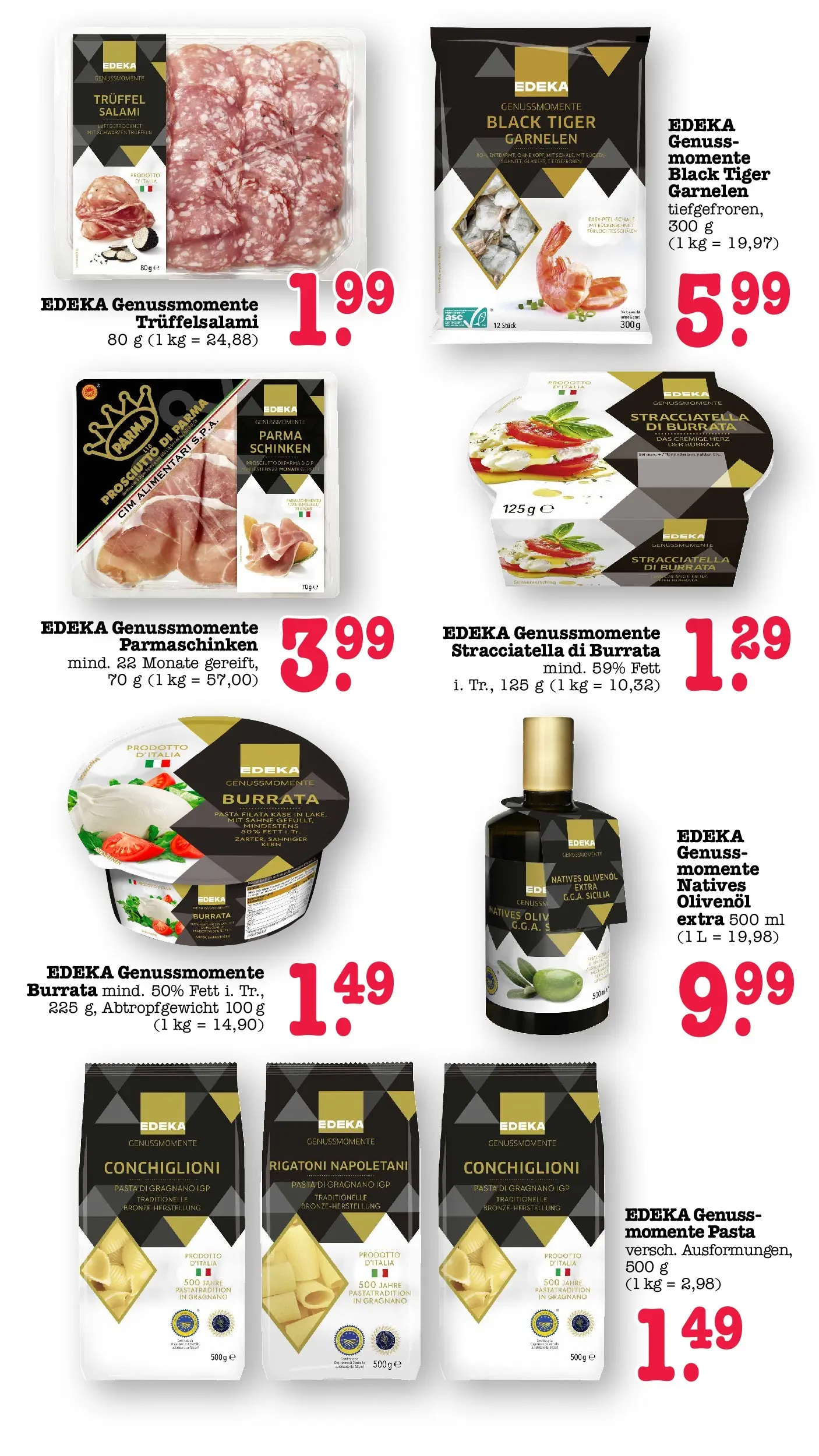 E center Prospekt Kuppenheim-Oberndorf (ab 03.08.2026) zum Blättern | Seite: 29 | Produkte: Olivenol, Burrata, Pasta, Schinken E center Prospekt Kuppenheim-Oberndorf (ab 03.08.2026) zum Blättern | Seite: 29 | Produkte: Olivenol, Burrata, Pasta, Schinken