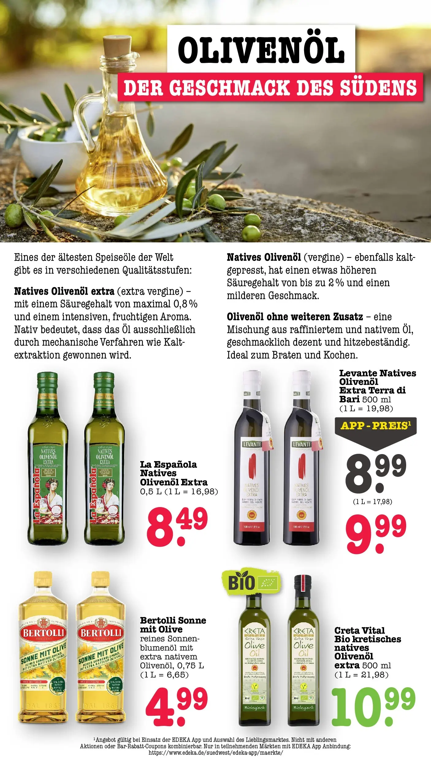 E center Prospekt Kuppenheim-Oberndorf (ab 03.08.2026) zum Blättern | Seite: 38 | Produkte: Öl, Sonnenblumenol, Olivenol E center Prospekt Kuppenheim-Oberndorf (ab 03.08.2026) zum Blättern | Seite: 38 | Produkte: Öl, Sonnenblumenol, Olivenol