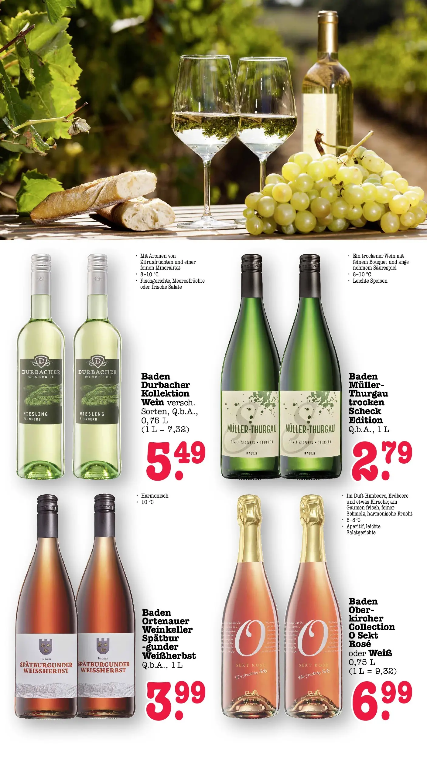 E center Prospekt Kuppenheim-Oberndorf (ab 03.08.2026) zum Blättern | Seite: 50 | Produkte: Sekt, Duft, Meeresfrüchte, Wein E center Prospekt Kuppenheim-Oberndorf (ab 03.08.2026) zum Blättern | Seite: 50 | Produkte: Sekt, Duft, Meeresfrüchte, Wein